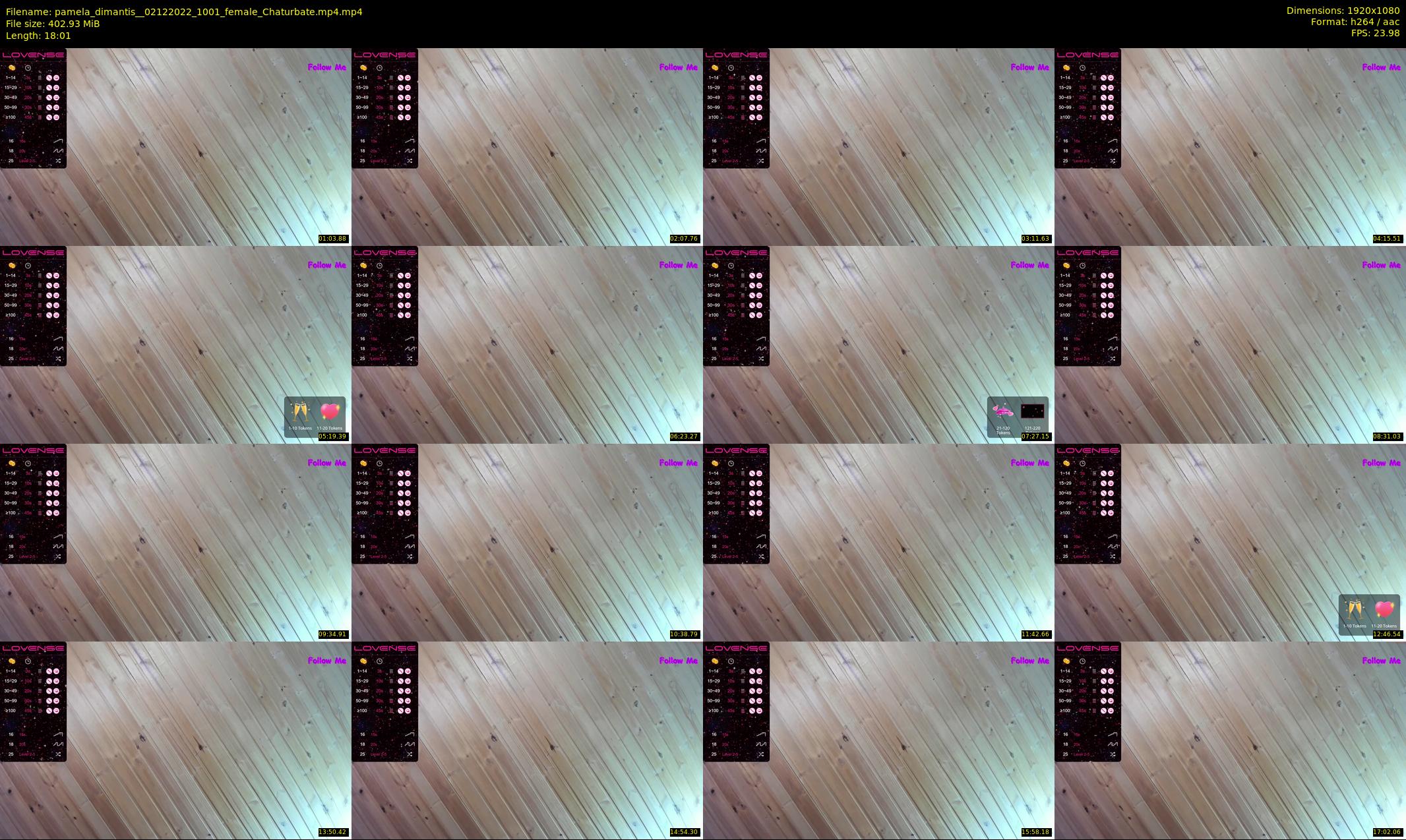 pamela_dimantis_ — 19 minute Chaturbate female cam show recording, 1080p, Dec 2, 2022