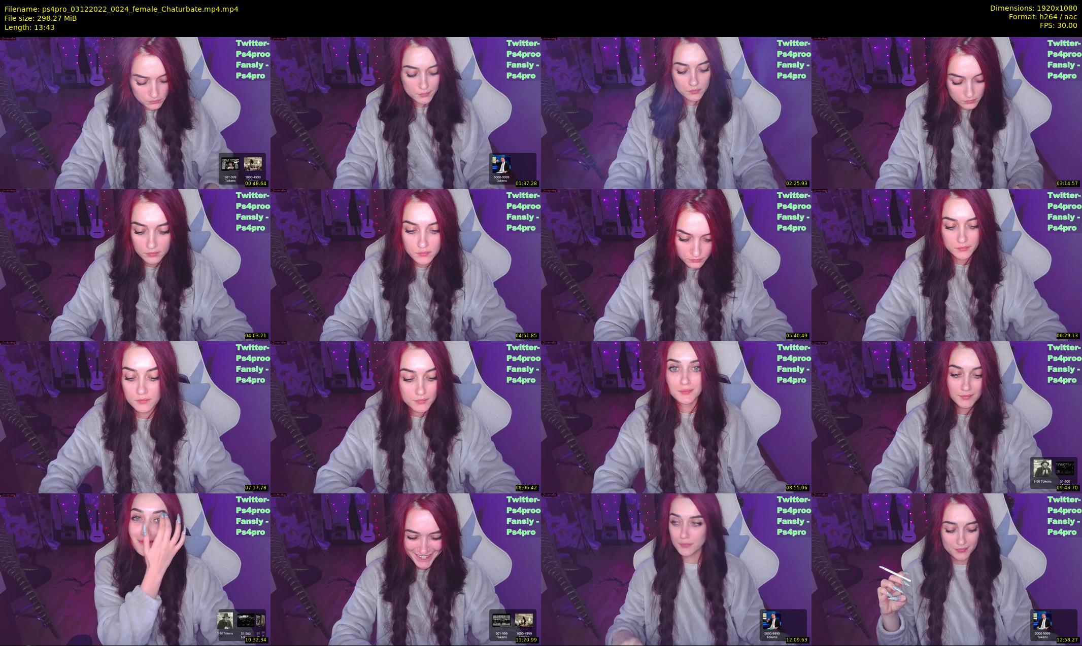 ps4pro — 14 minute Chaturbate female cam show recording, 1080p, Dec 3, 2022