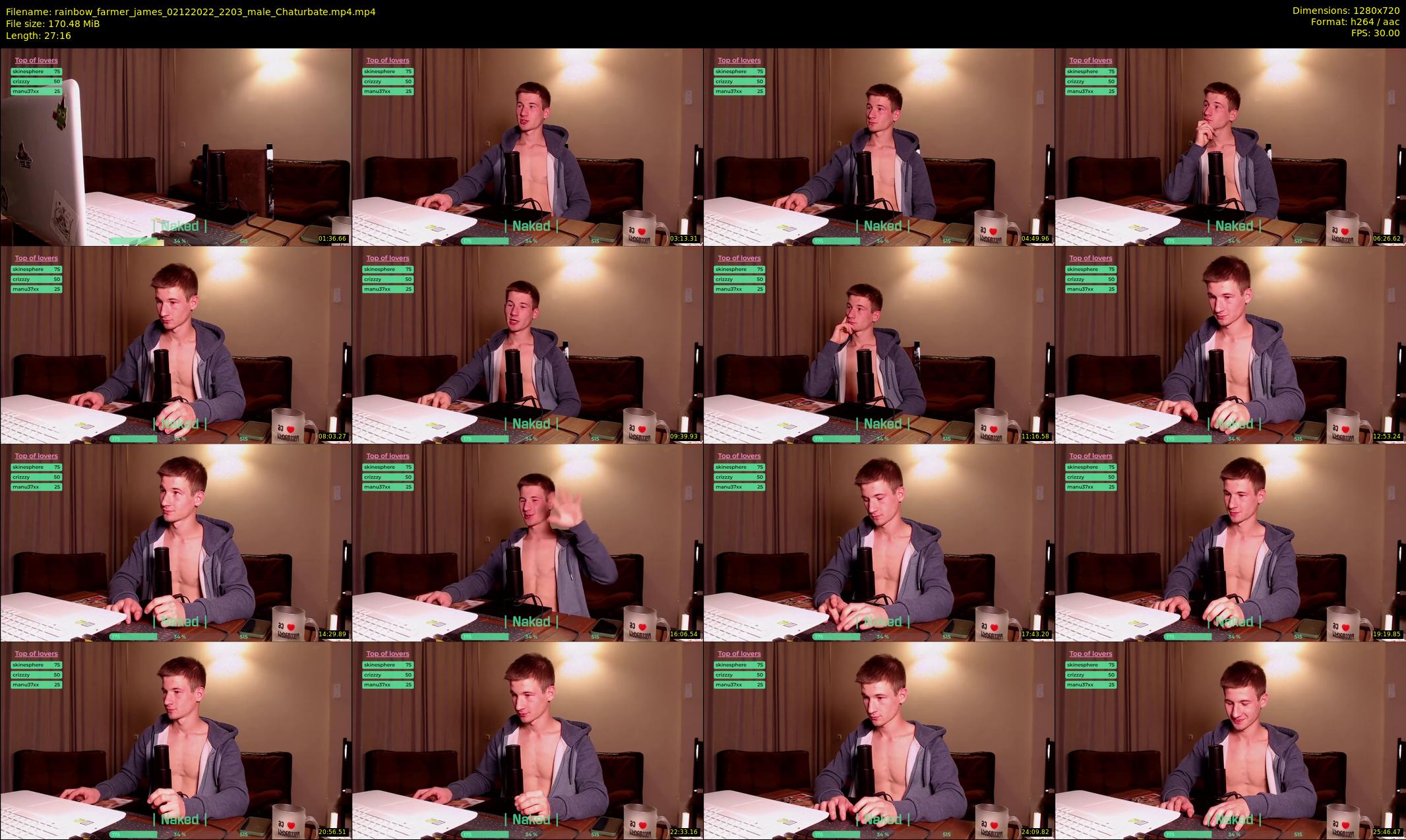 rainbow_farmer_james — 28 minute Chaturbate male cam show recording, 720p, Dec 2, 2022