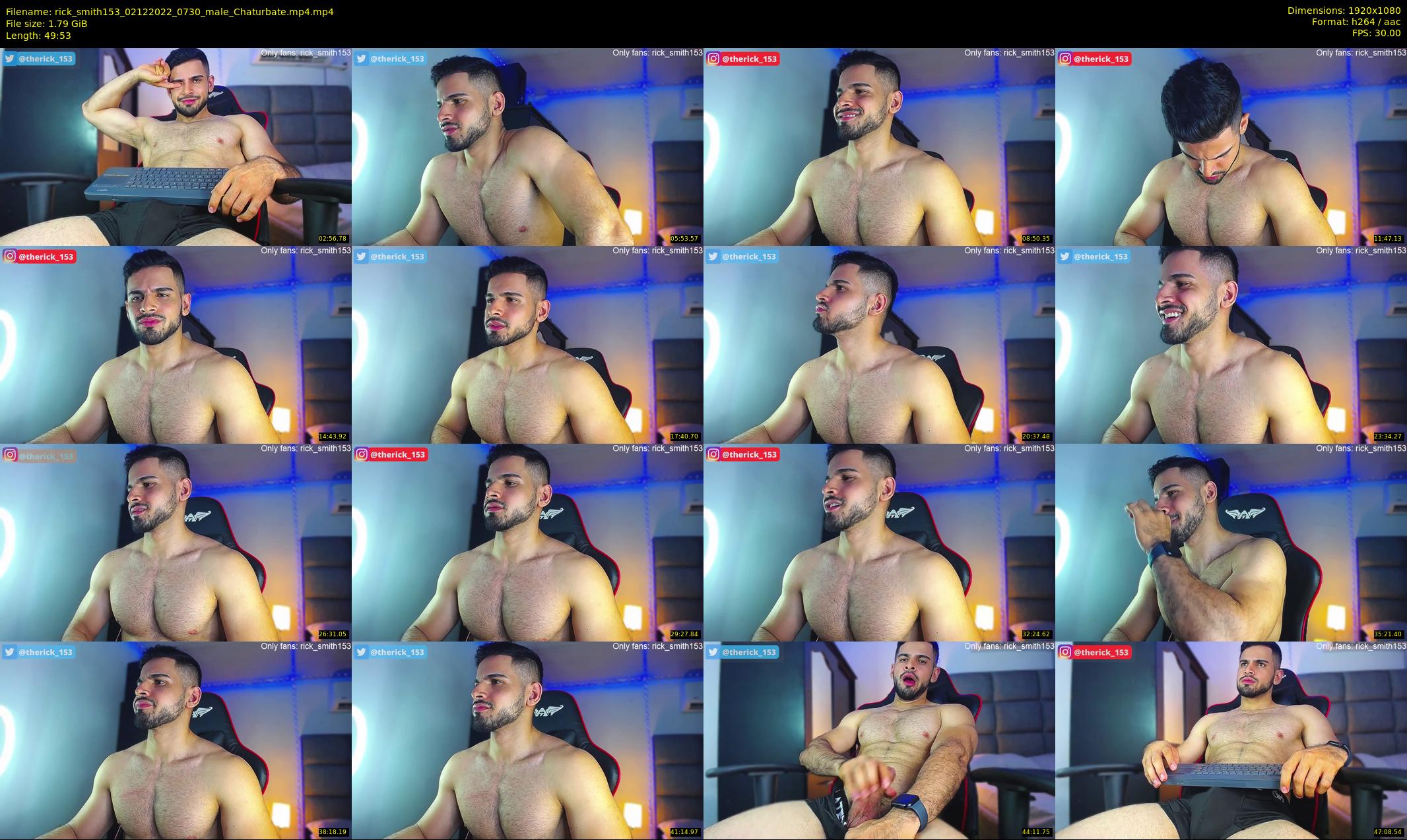 rick_smith153 — 50 minute Chaturbate male cam show recording, 1080p, Dec 2, 2022