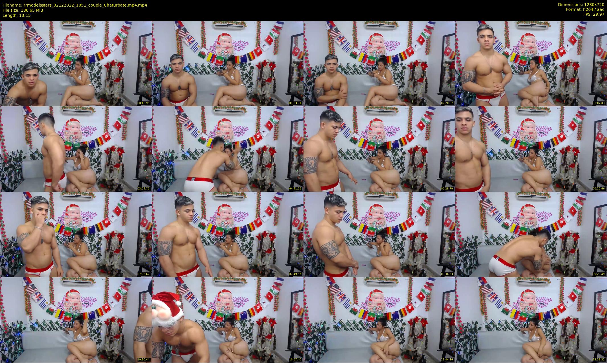 rrmodelsstars — 14 minute Chaturbate couple cam show recording, 720p, Dec 2, 2022