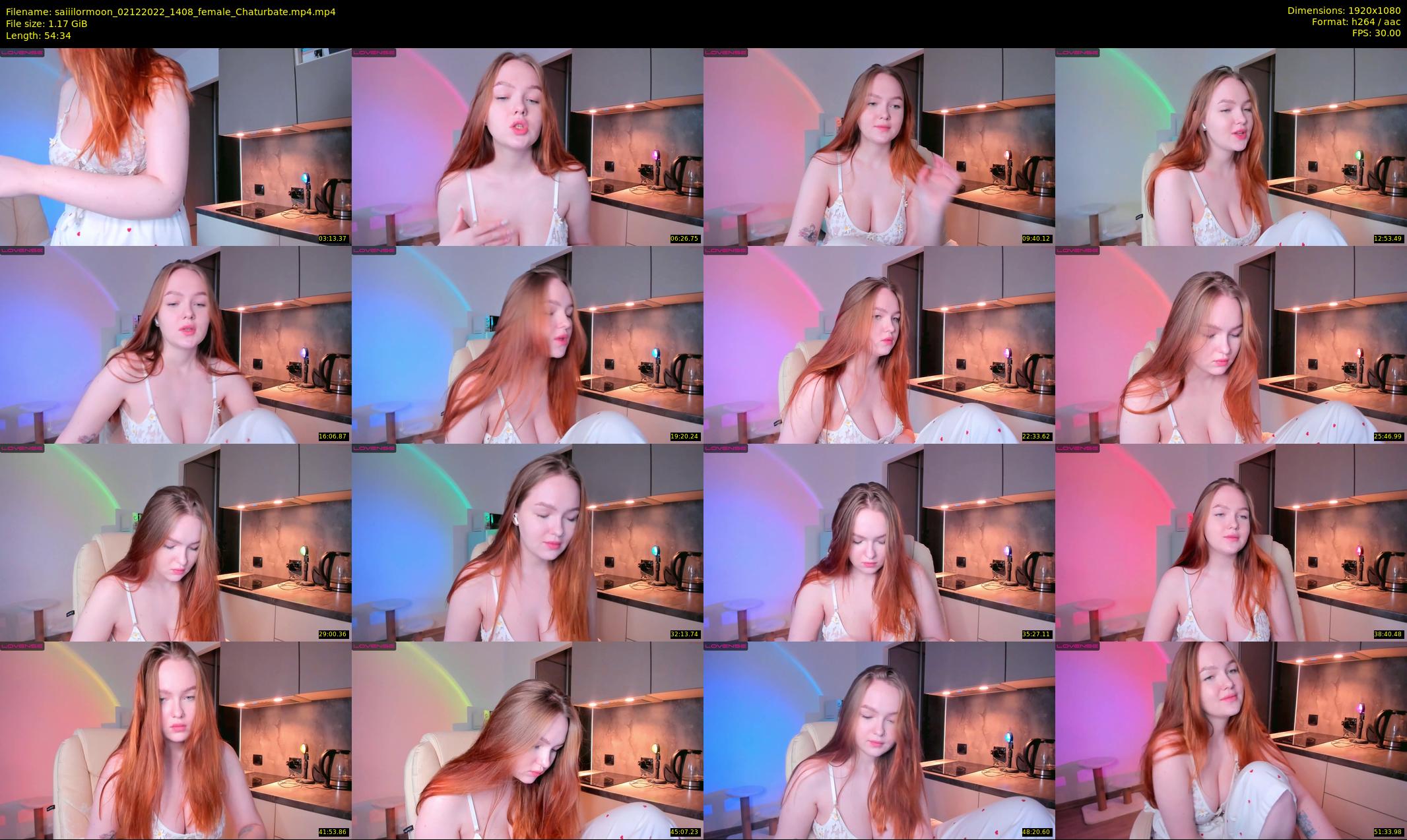saiiilormoon — 55 minute Chaturbate female cam show recording, 1080p, Dec 2, 2022