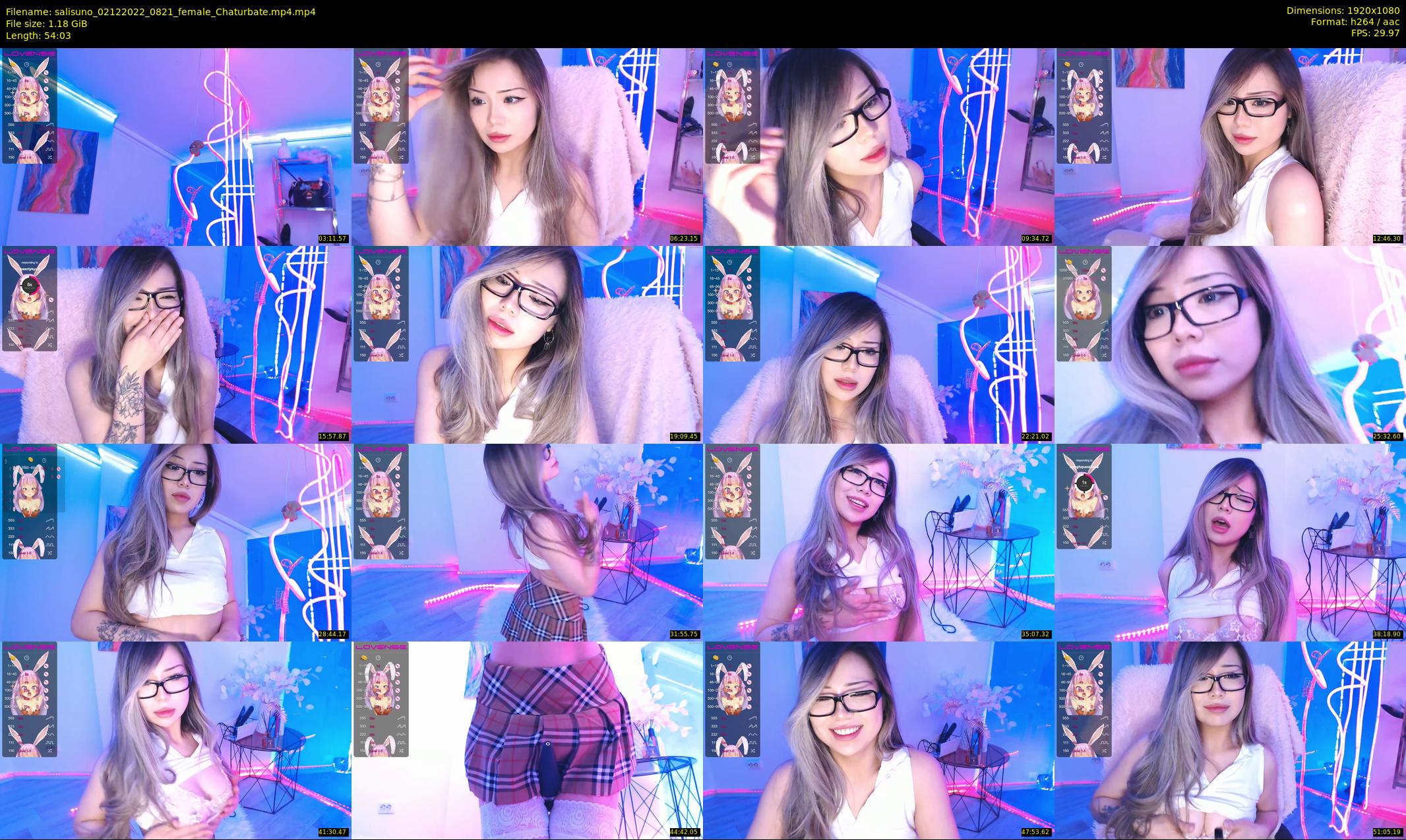 salisuno — 55 minute Chaturbate female cam show recording, 1080p, Dec 2, 2022