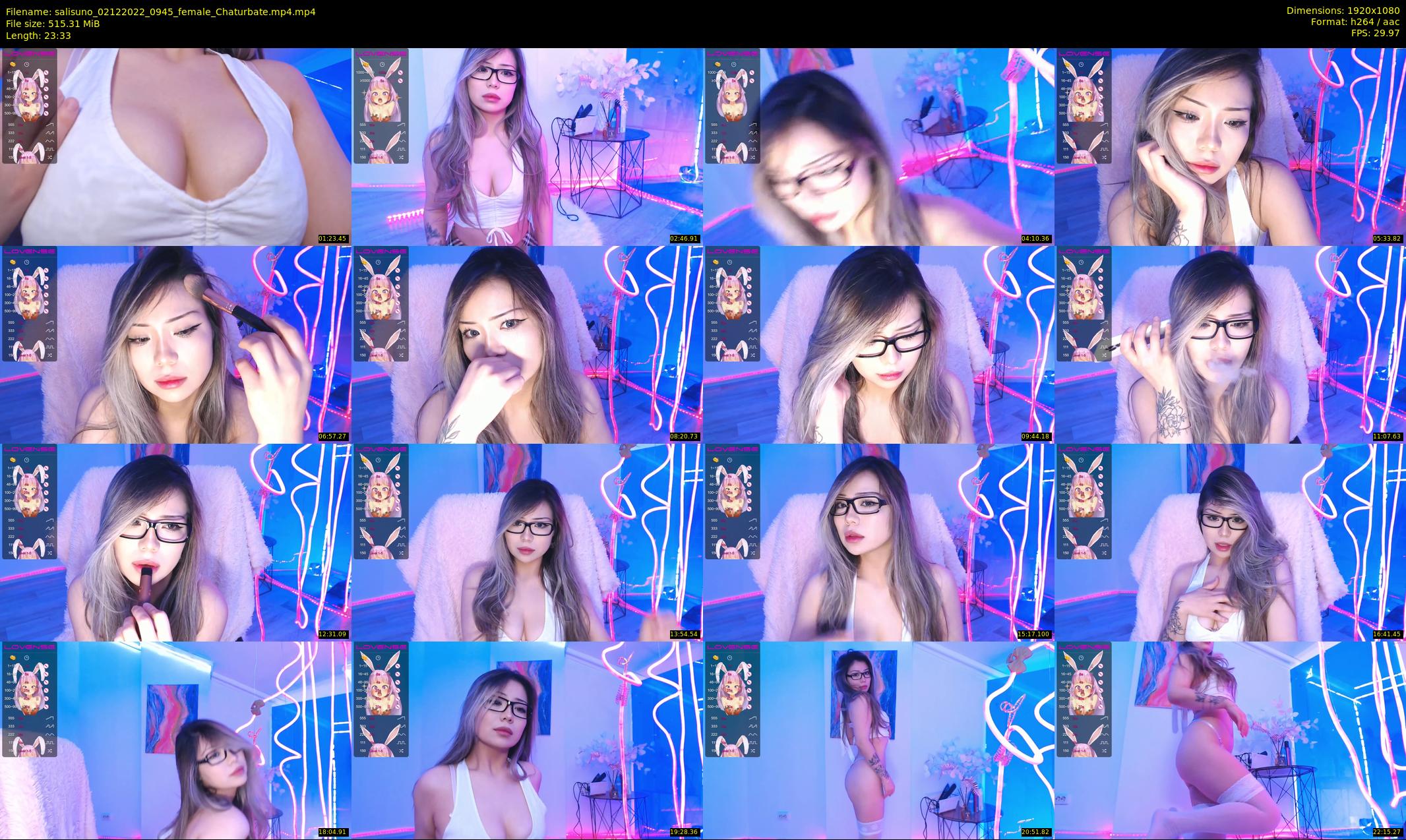 salisuno — 24 minute Chaturbate female cam show recording, 1080p, Dec 2, 2022