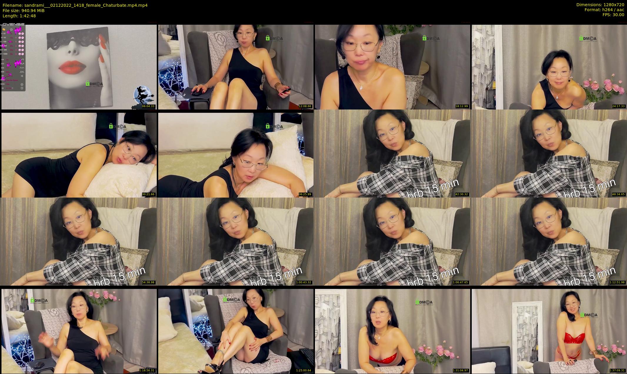 sandrami__ — 103 minute Chaturbate female cam show recording, 720p, Dec 2, 2022