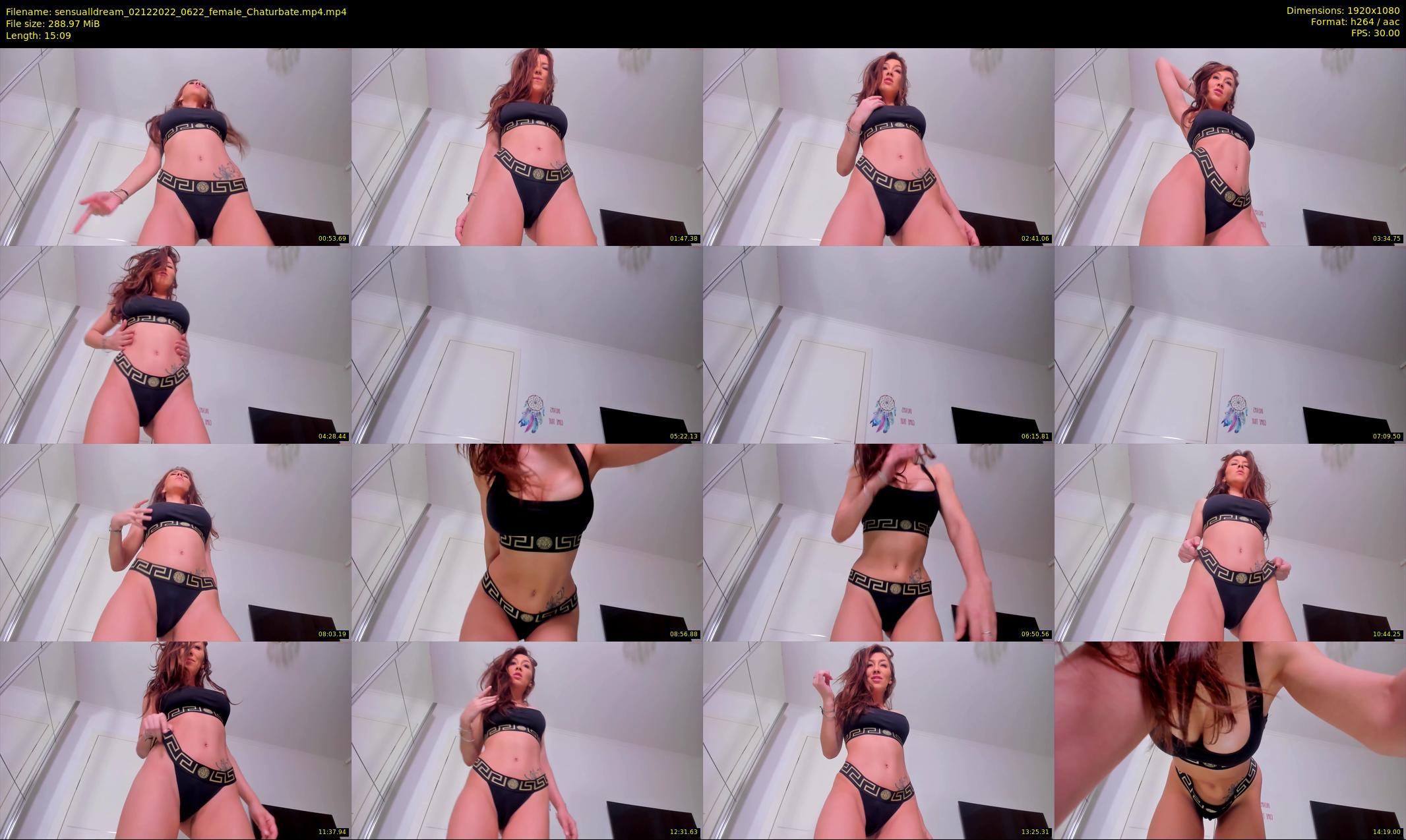 sensualldream — 16 minute Chaturbate female cam show recording, 1080p, Dec 2, 2022