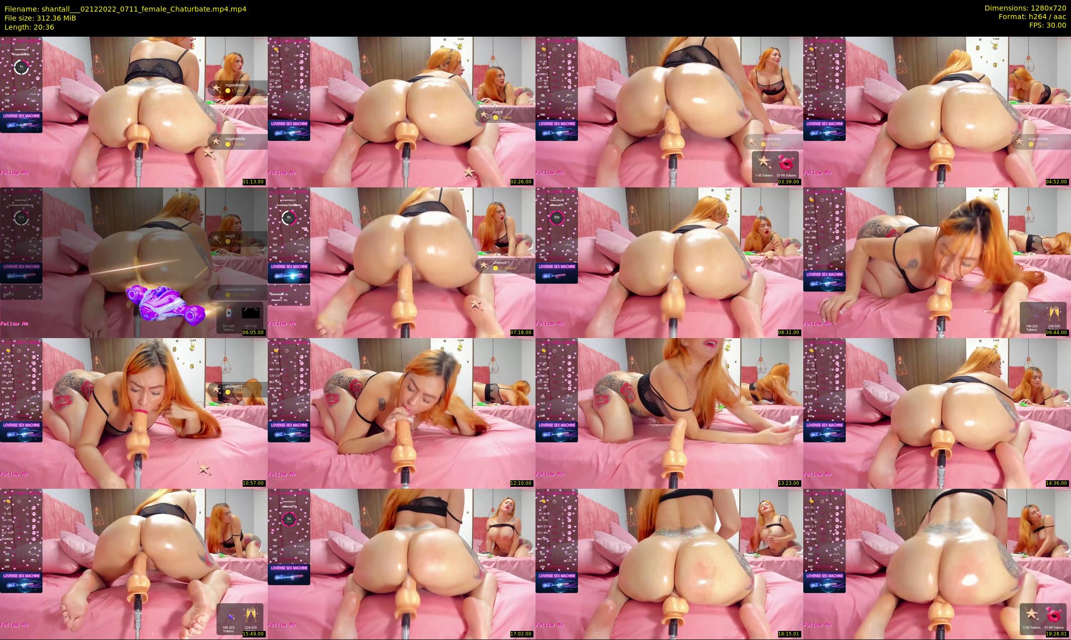 shantall__ — 21 minute Chaturbate female cam show recording, 720p, Dec 2, 2022