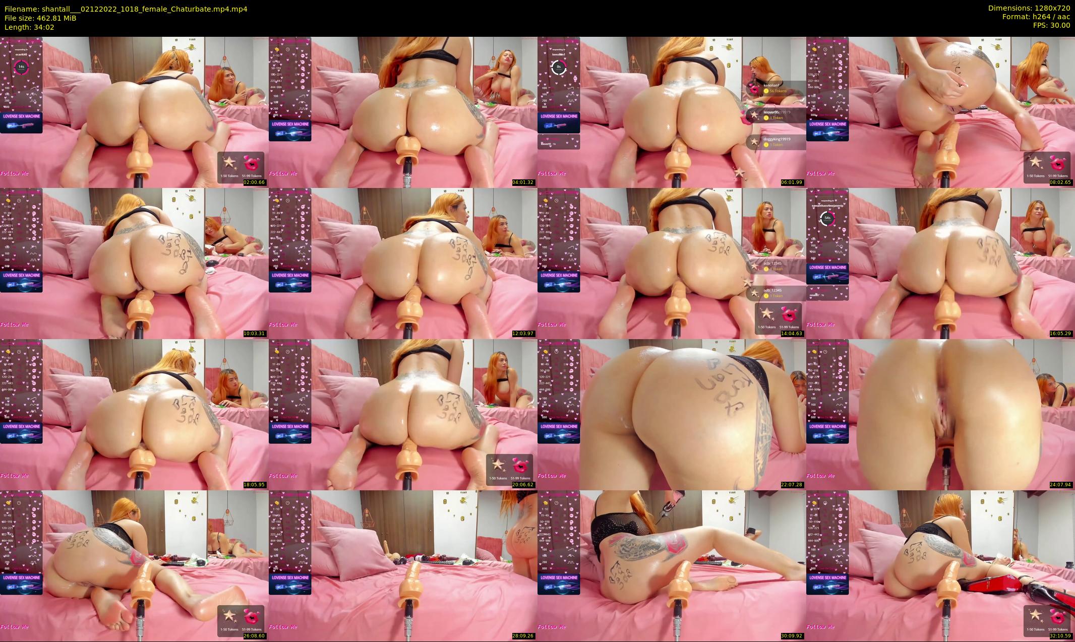 shantall__ — 35 minute Chaturbate female cam show recording, 720p, Dec 2, 2022