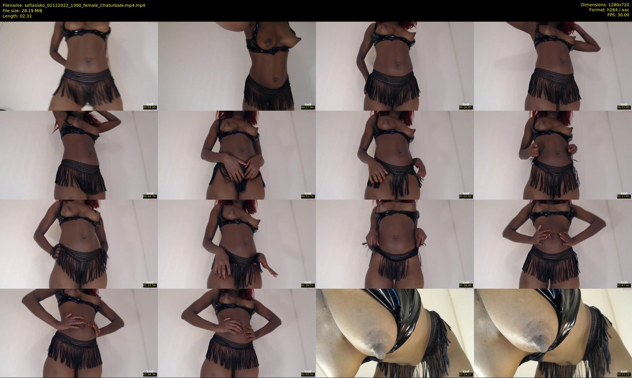 sofiasisko — 3 minute Chaturbate female cam show recording, 720p, Dec 2, 2022