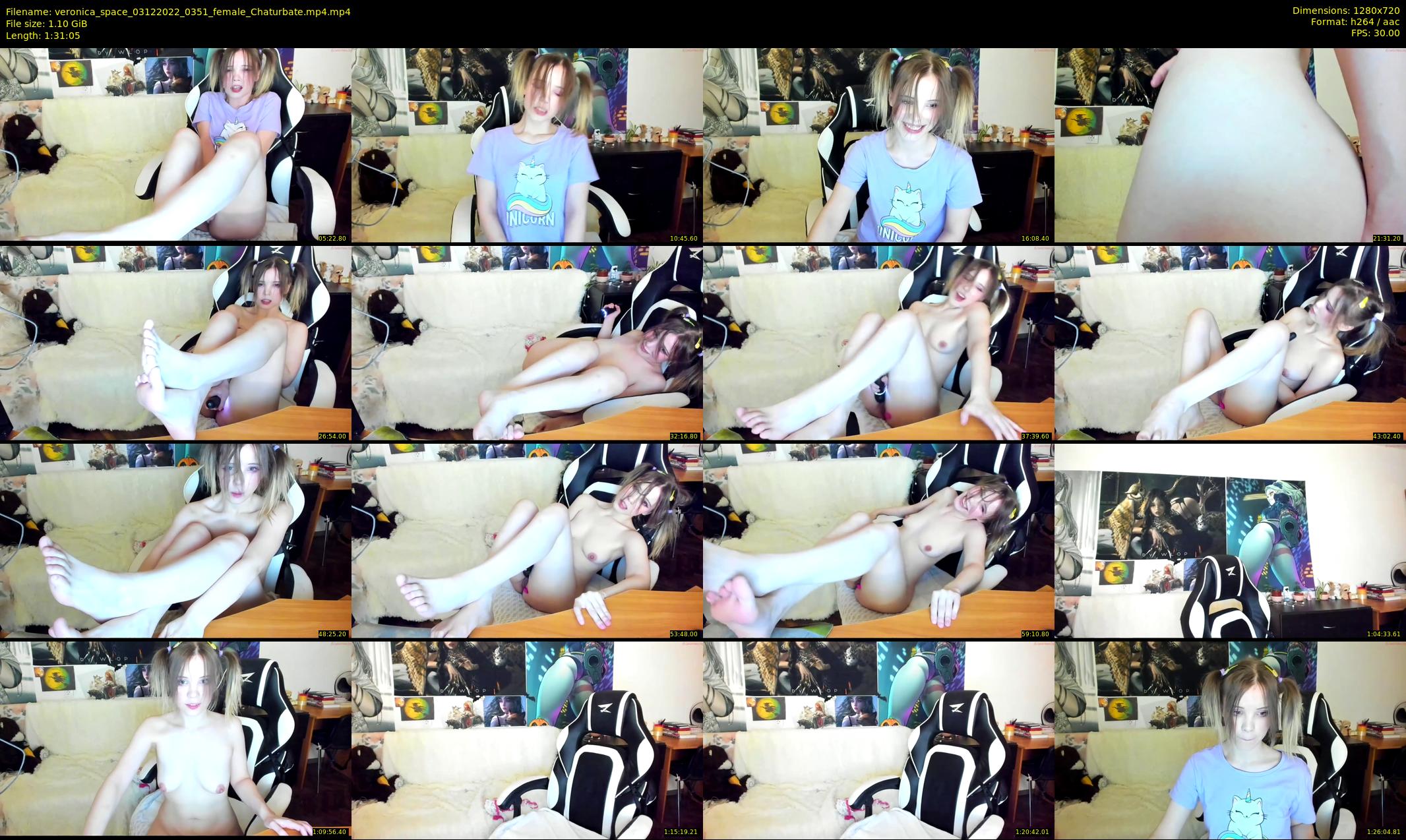 veronica_space — 92 minute Chaturbate female cam show recording, 720p, Dec 3, 2022