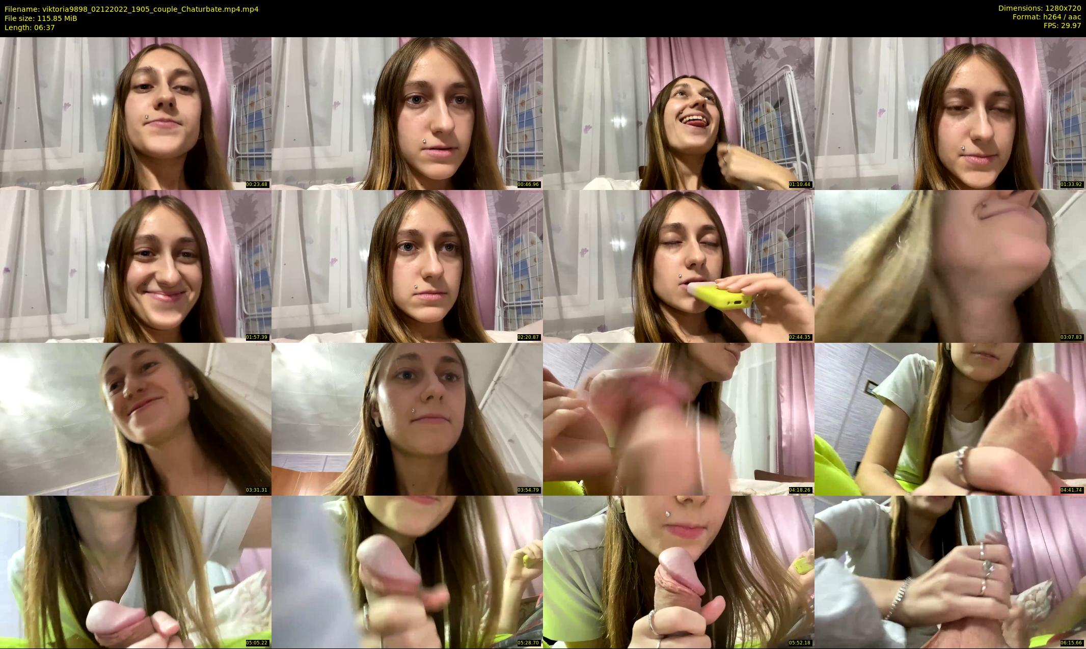 viktoria9898 — 7 minute Chaturbate couple cam show recording, 720p, Dec 2, 2022