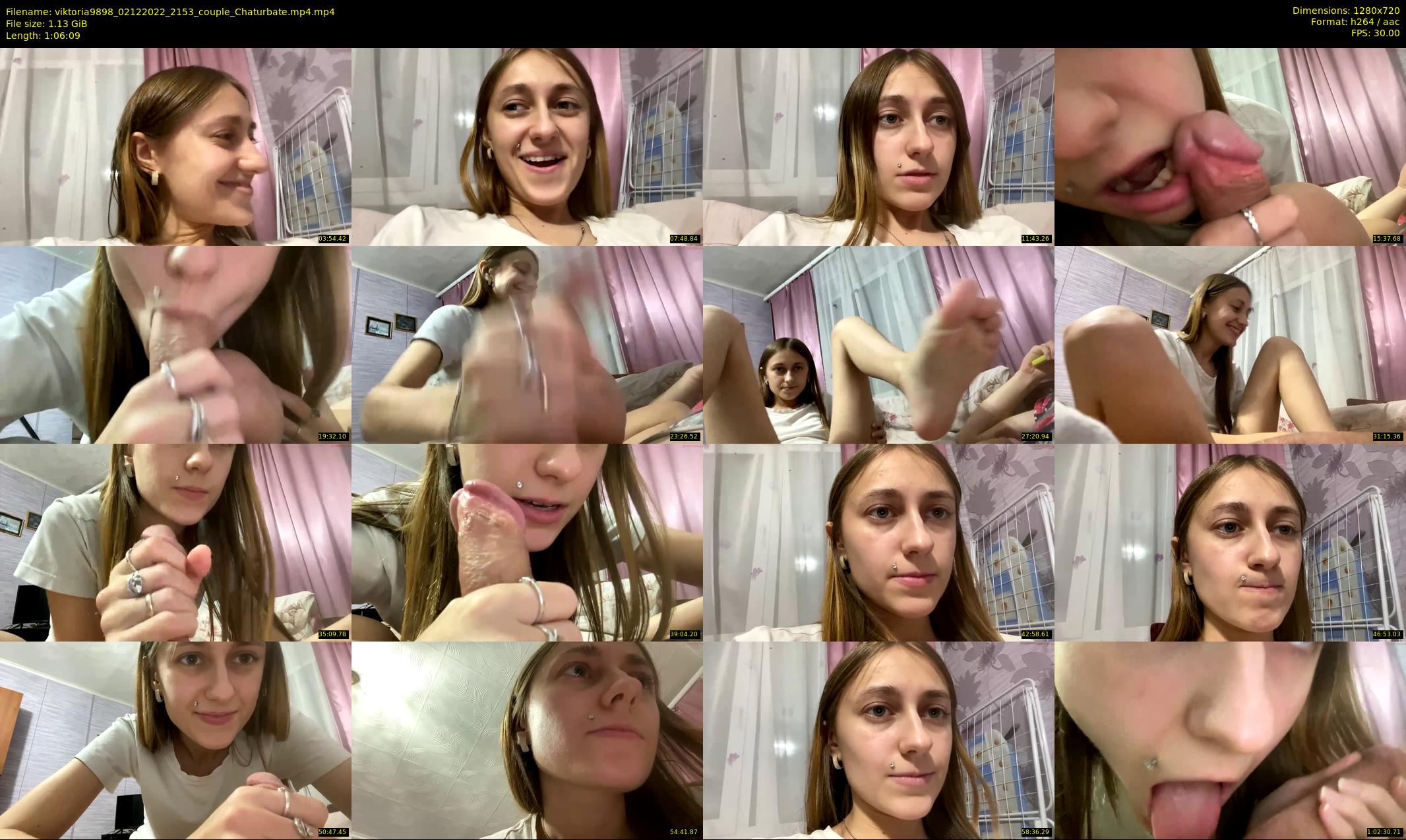 viktoria9898 — 67 minute Chaturbate couple cam show recording, 720p, Dec 2, 2022