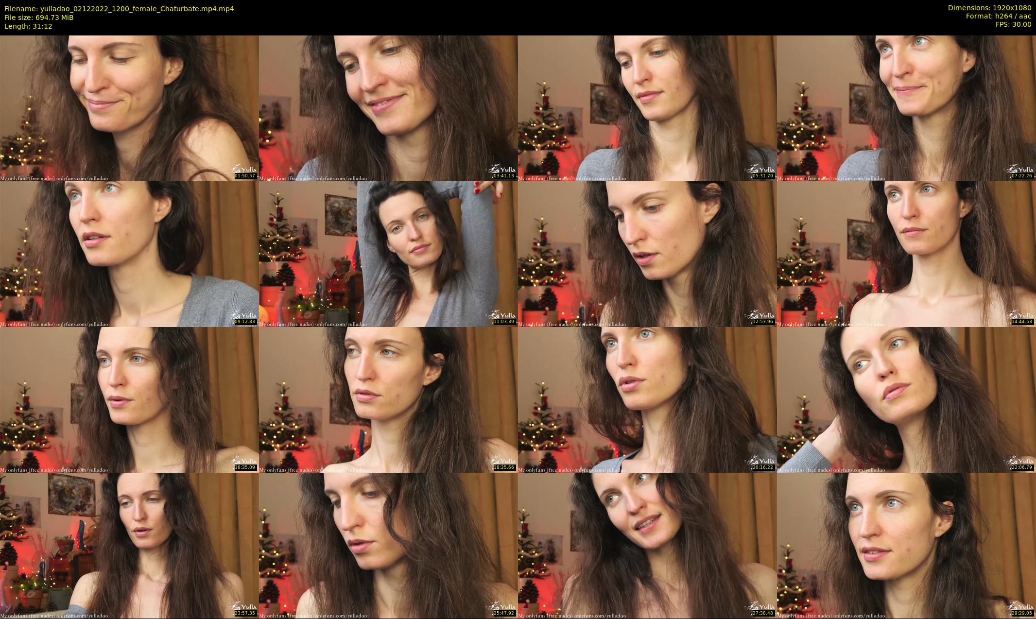 yulladao — 32 minute Chaturbate female cam show recording, 1080p, Dec 2, 2022