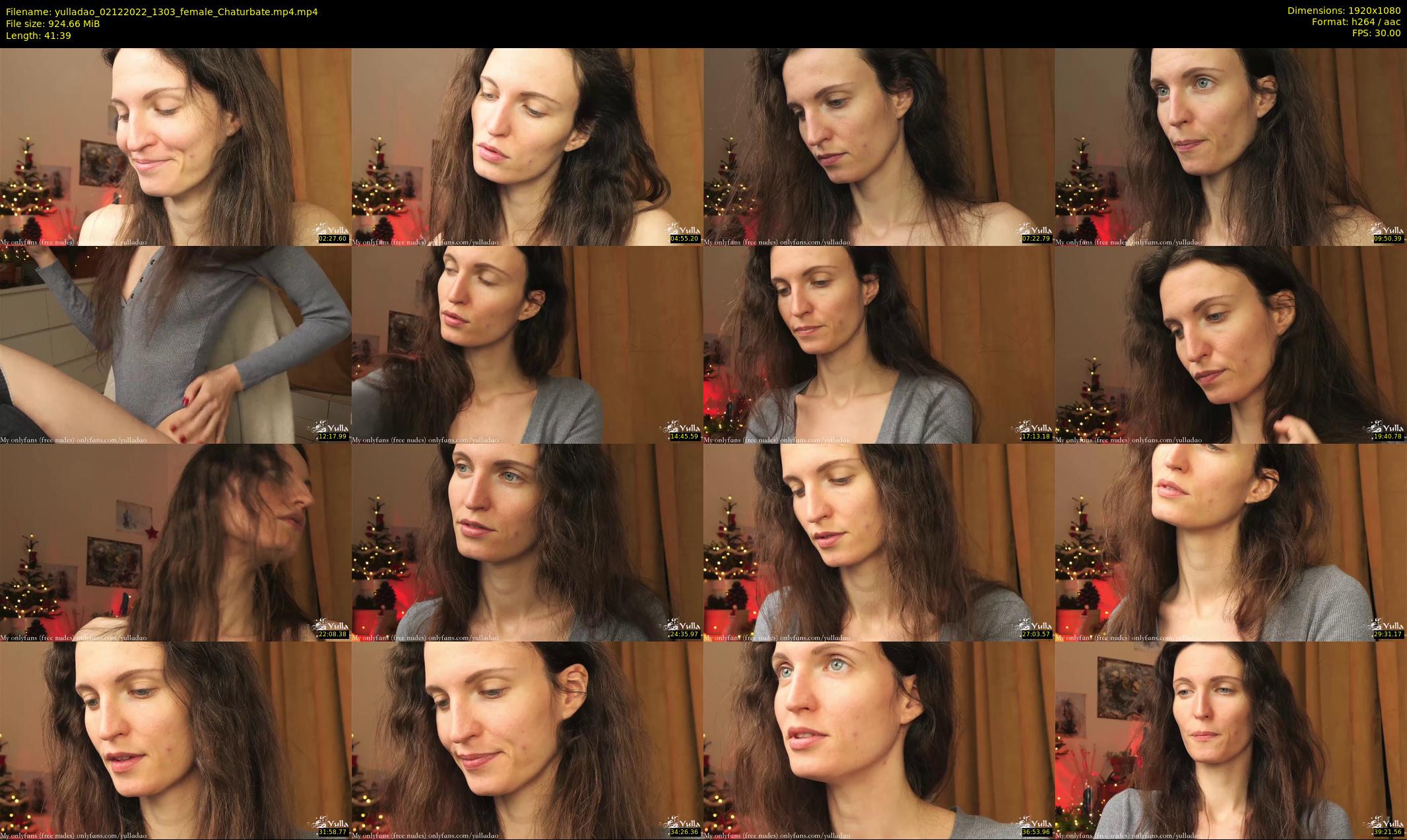 yulladao — 42 minute Chaturbate female cam show recording, 1080p, Dec 2, 2022