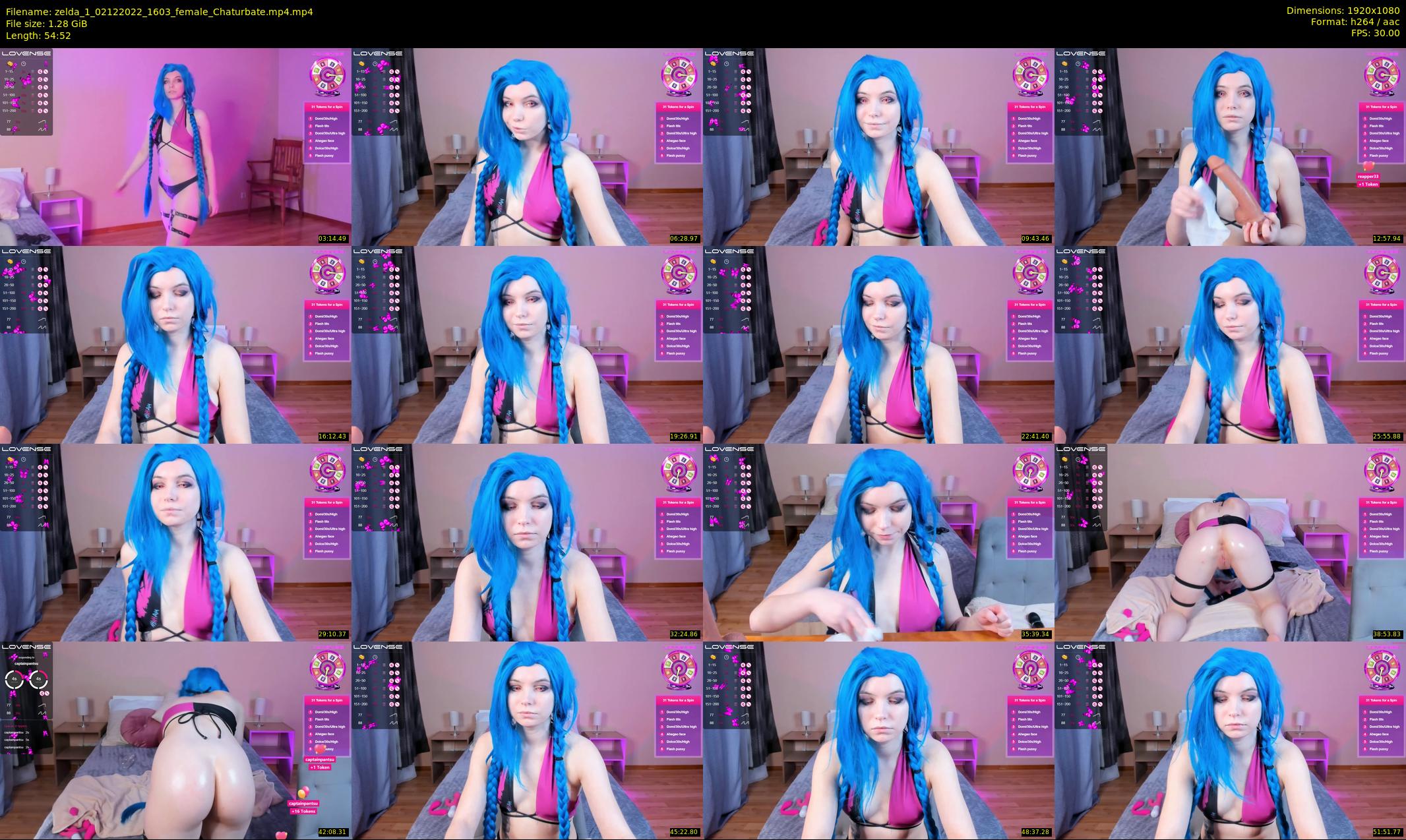 zelda_1 — 55 minute Chaturbate female cam show recording, 1080p, Dec 2, 2022