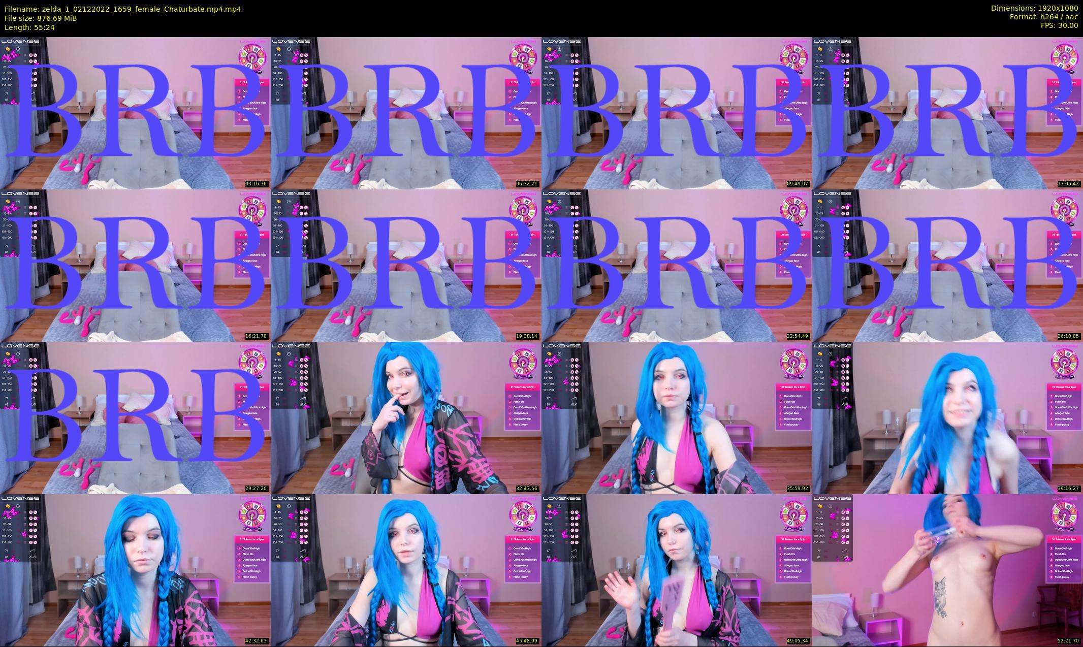 zelda_1 — 56 minute Chaturbate female cam show recording, 1080p, Dec 2, 2022