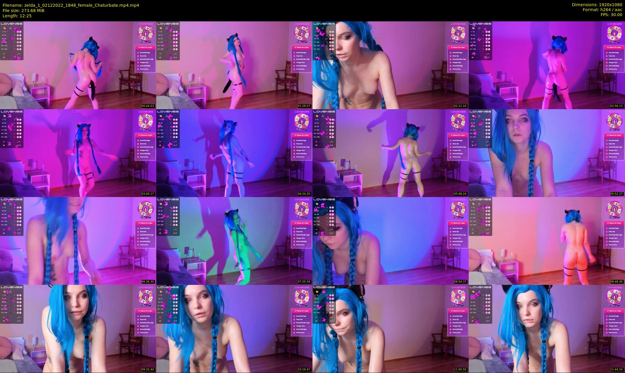 zelda_1 — 13 minute Chaturbate female cam show recording, 1080p, Dec 2, 2022