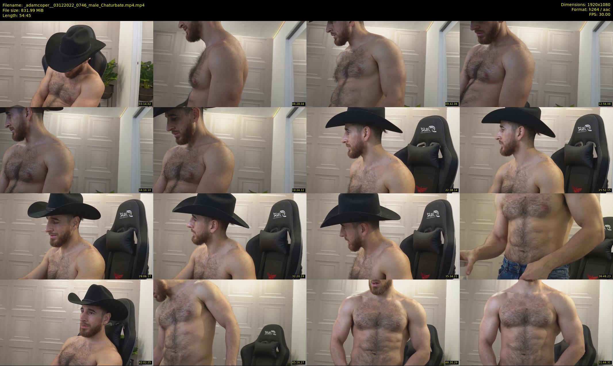 _adamcoper_ — 55 minute Chaturbate male cam show recording, 1080p, Dec 3, 2022