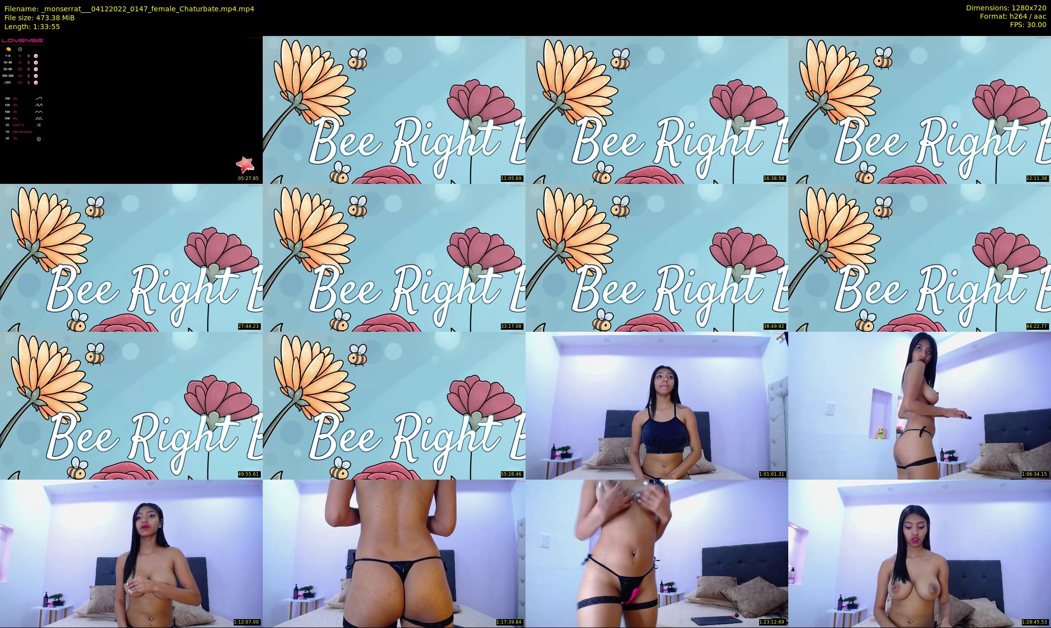 _monserrat__ — 94 minute Chaturbate female cam show recording, 720p, Dec 4, 2022