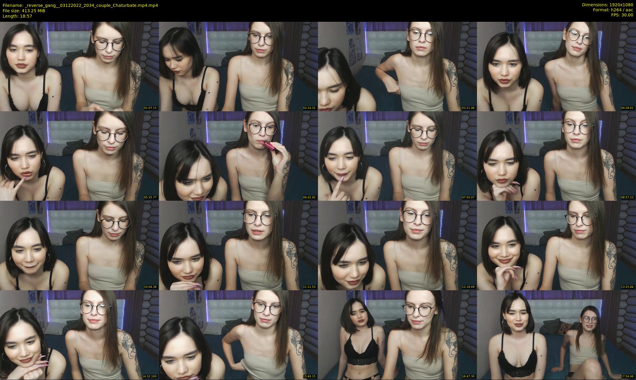 _reverse_gang_ — 19 minute Chaturbate couple cam show recording, 1080p, Dec 3, 2022