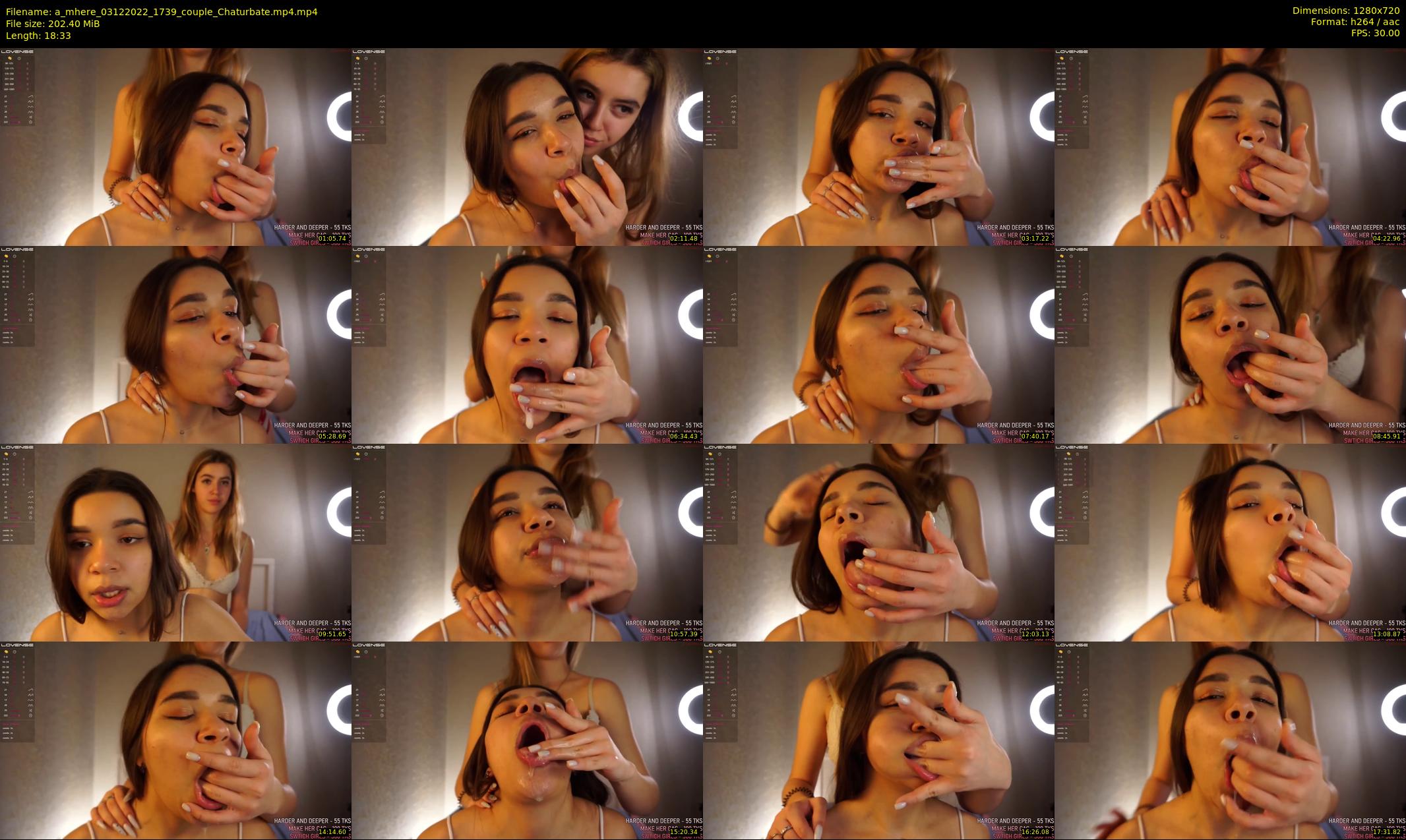 a_mhere — 19 minute Chaturbate couple cam show recording, 720p, Dec 3, 2022