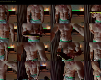 adam_muscle_ — 48 minute Chaturbate male cam show recording, 1080p, Dec 3, 2022
