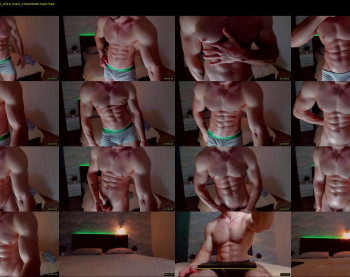 adam_muscle_ — 54 minute Chaturbate male cam show recording, 1080p, Dec 4, 2022
