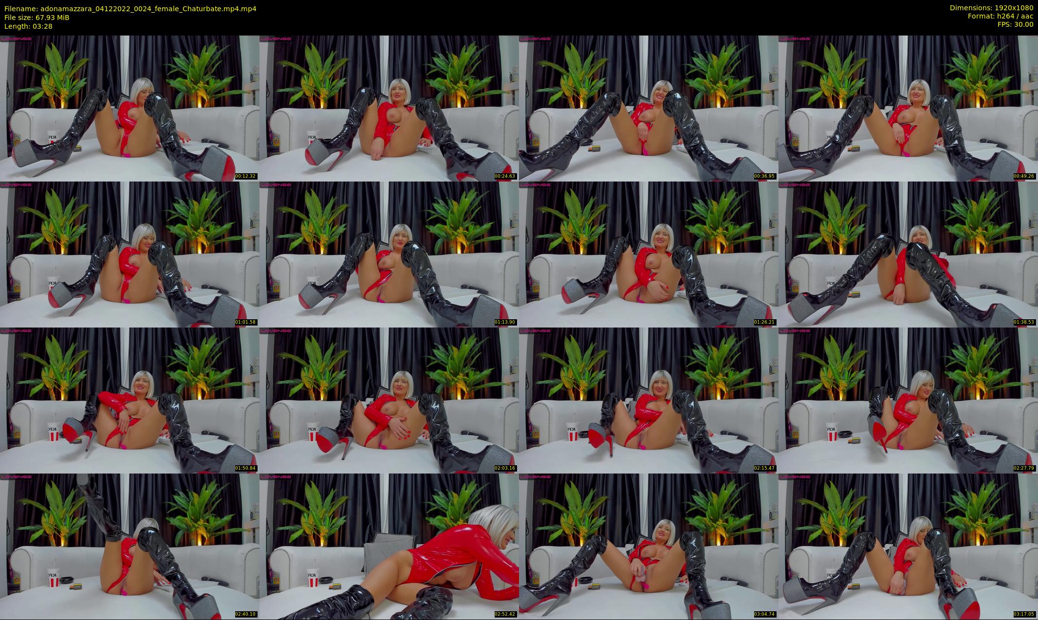 adonamazzara — 4 minute Chaturbate female cam show recording, 1080p, Dec 4, 2022