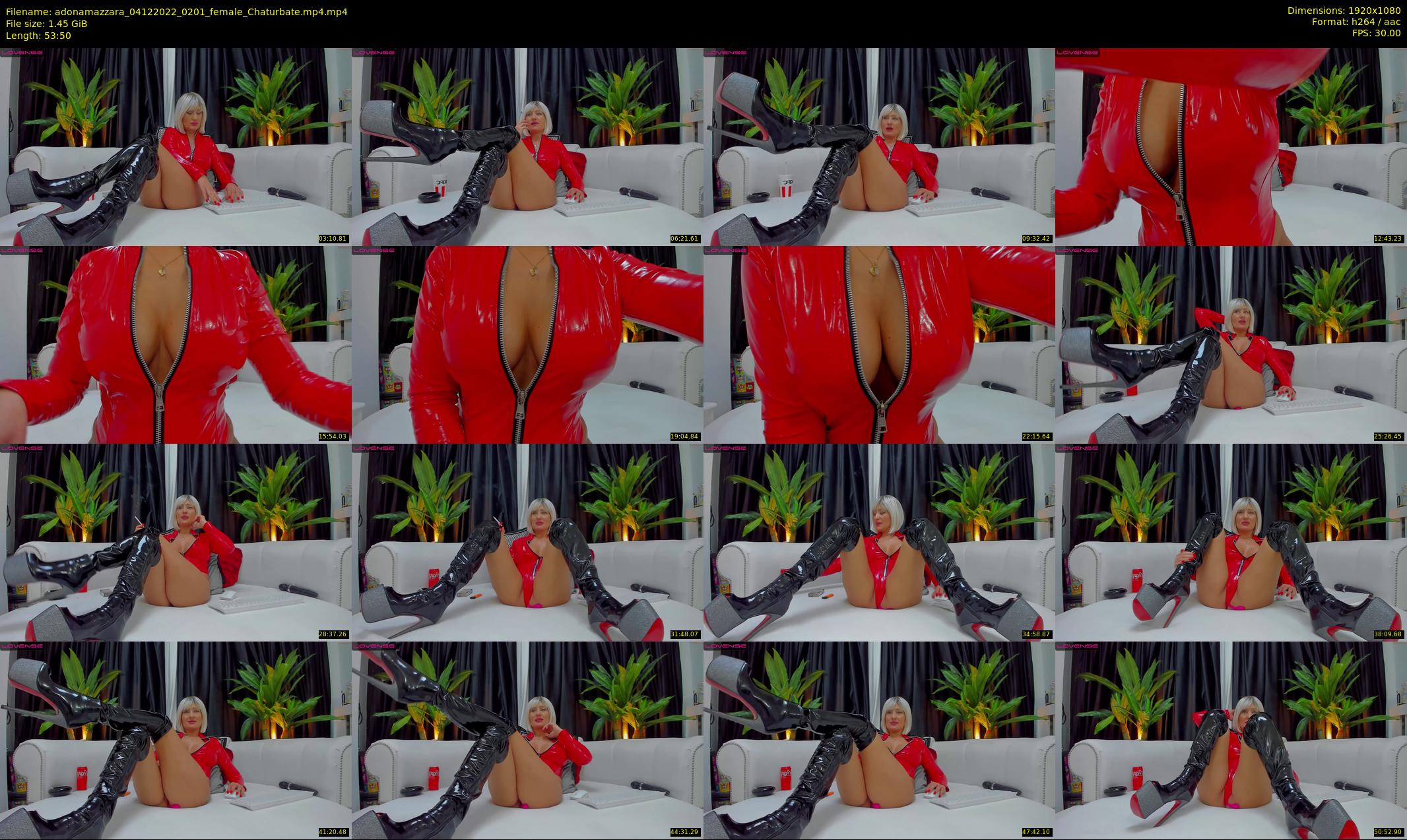 adonamazzara — 54 minute Chaturbate female cam show recording, 1080p, Dec 4, 2022