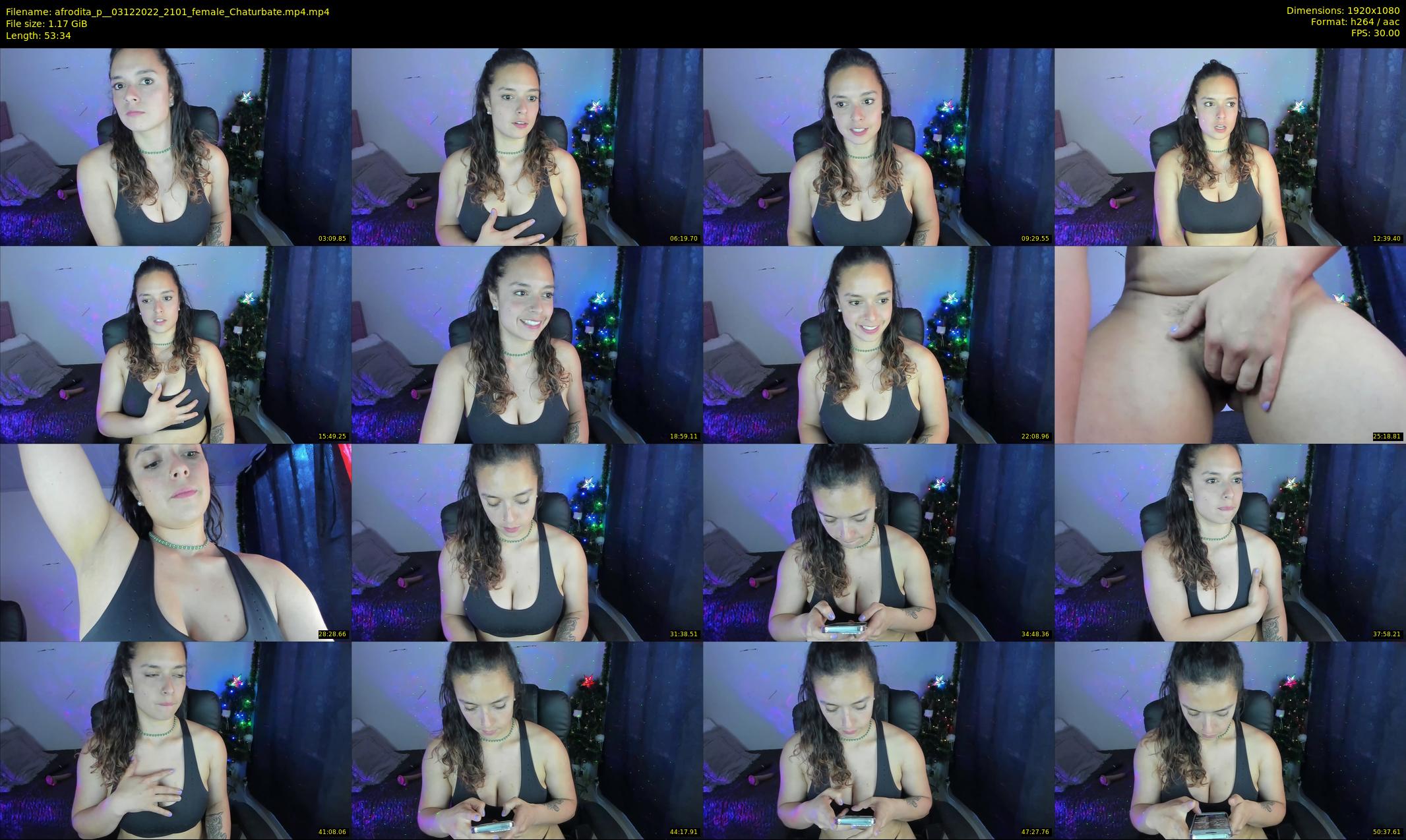afrodita_p_ — 54 minute Chaturbate female cam show recording, 1080p, Dec 3, 2022