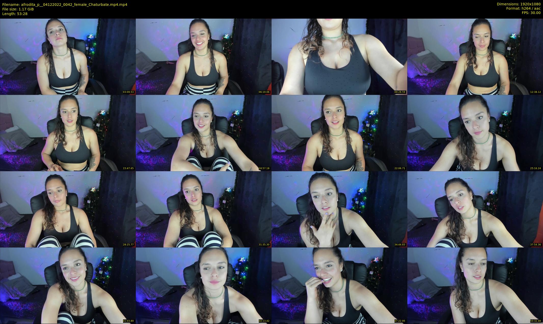 afrodita_p_ — 54 minute Chaturbate female cam show recording, 1080p, Dec 4, 2022