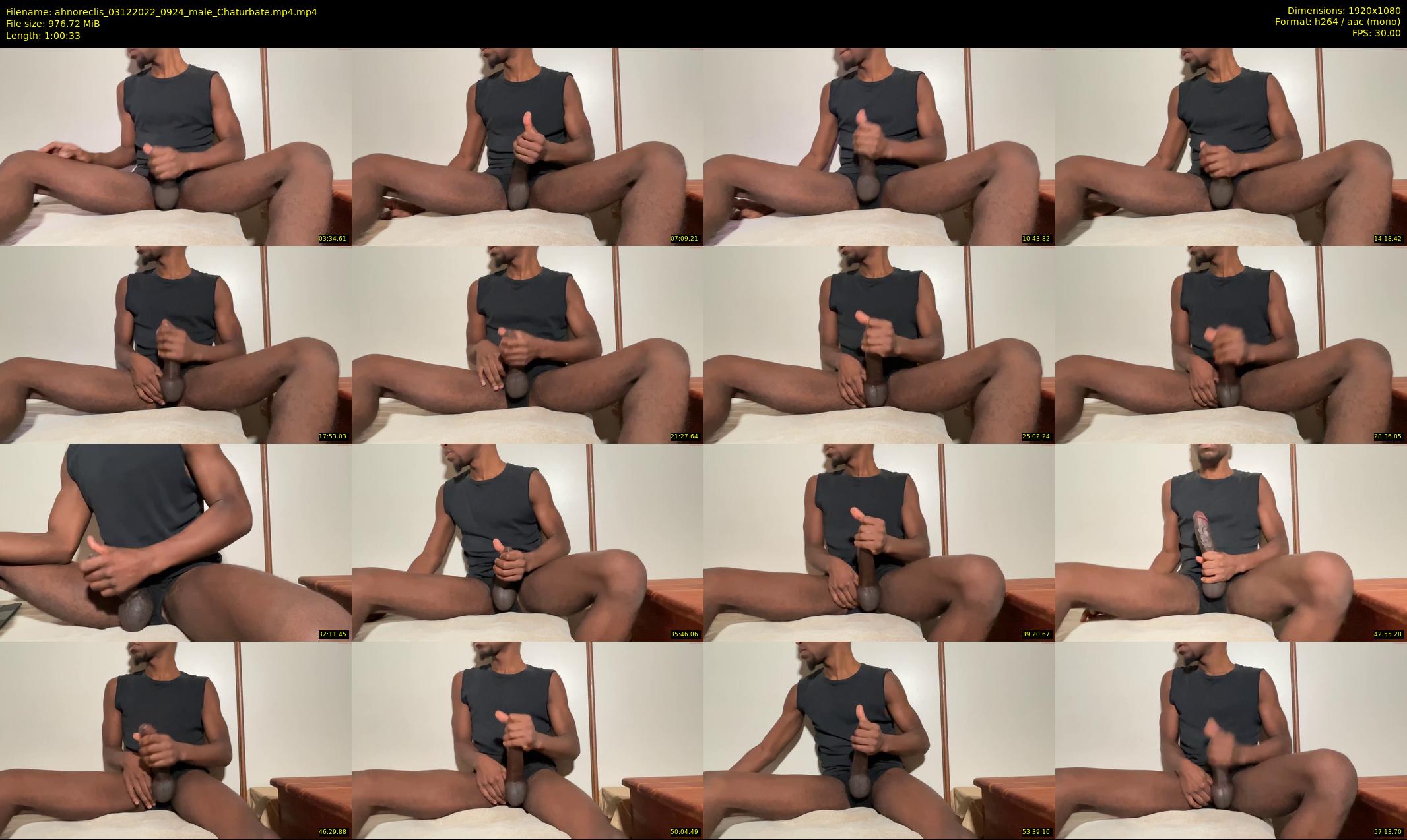 ahnoreclis — 61 minute Chaturbate male cam show recording, 1080p, Dec 3, 2022
