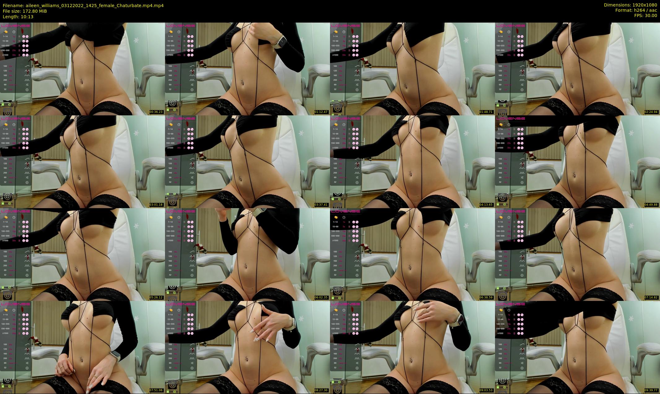 aileen_williams — 11 minute Chaturbate female cam show recording, 1080p, Dec 3, 2022