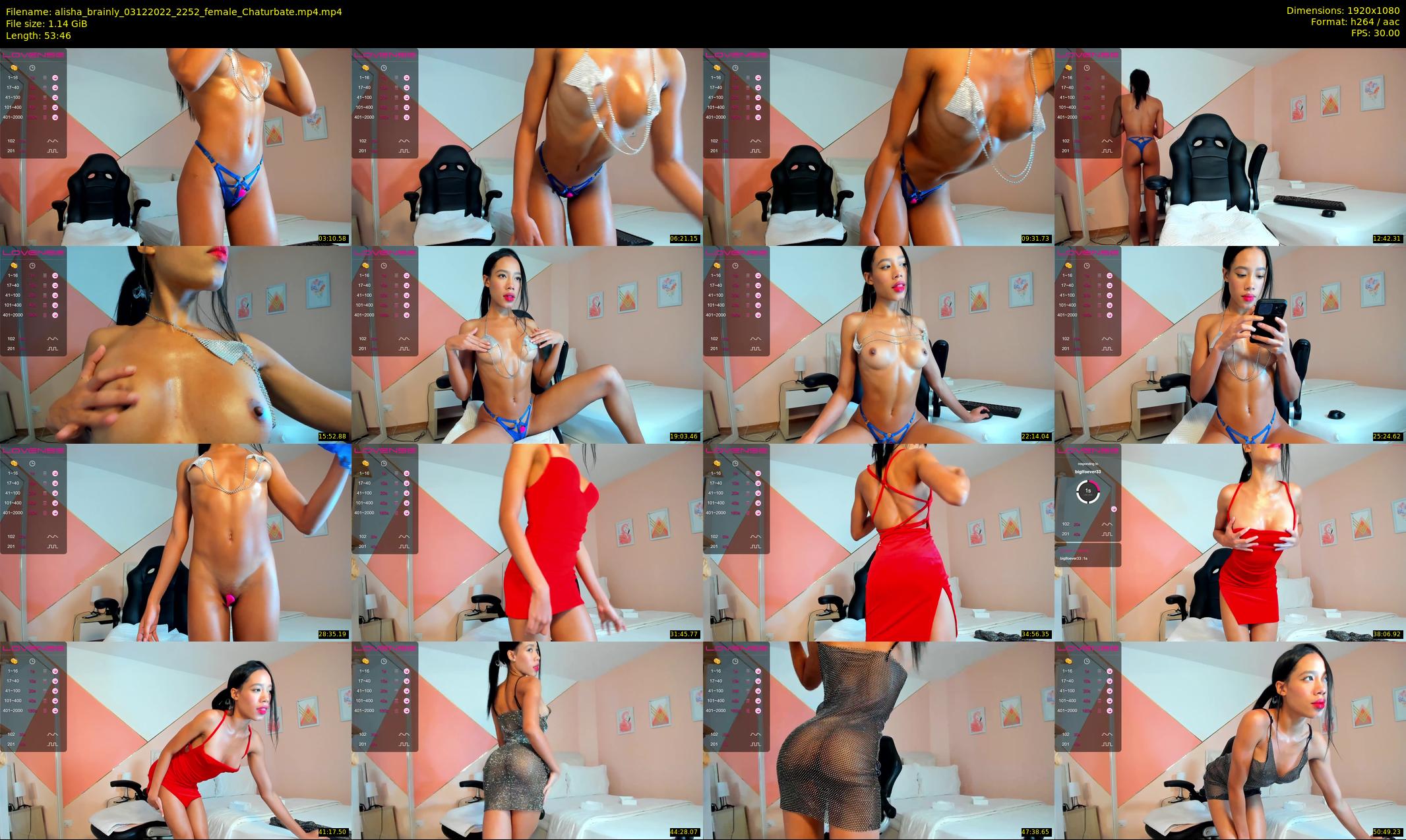 alisha_brainly — 54 minute Chaturbate female cam show recording, 1080p, Dec 3, 2022
