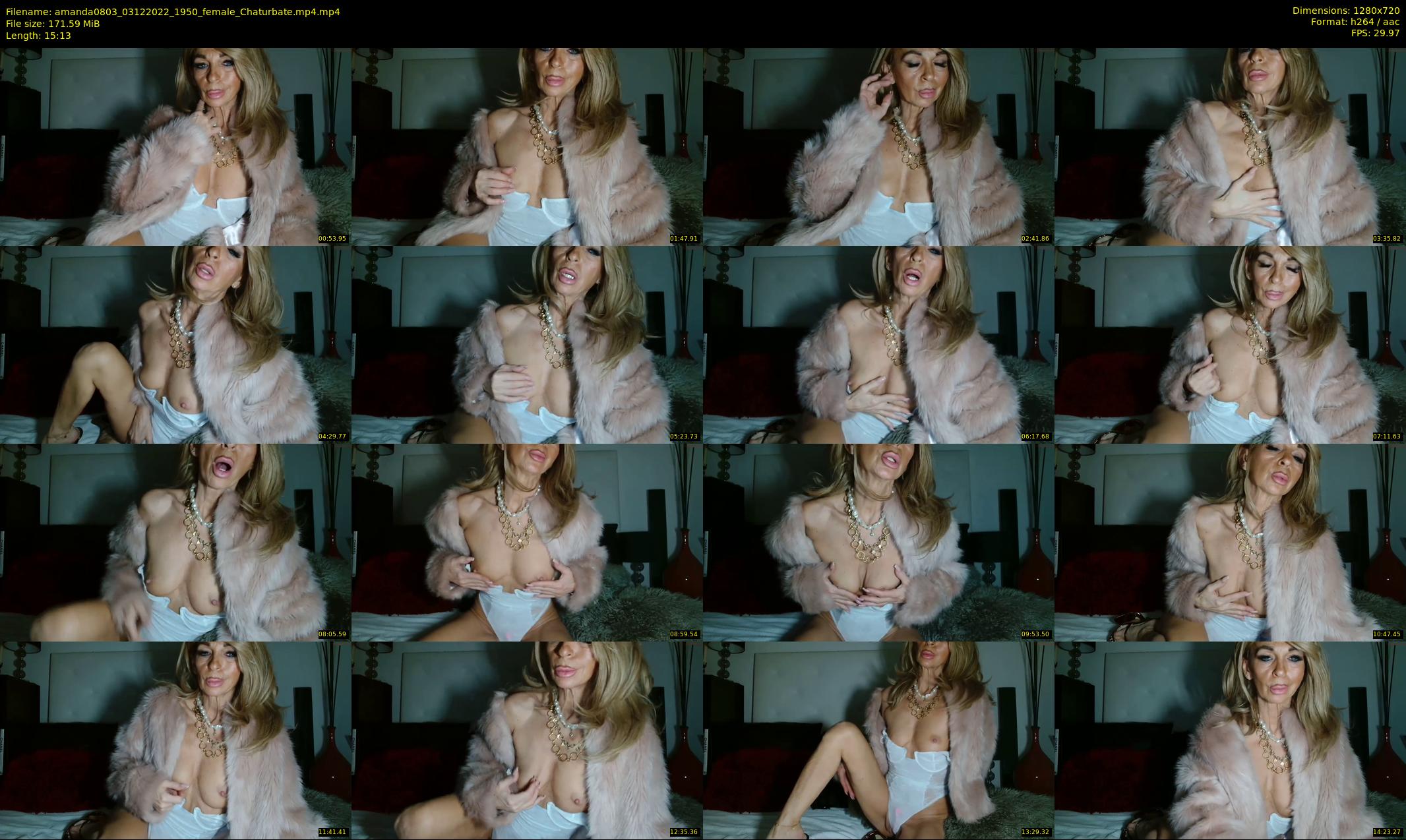 amanda0803 — 16 minute Chaturbate female cam show recording, 720p, Dec 3, 2022