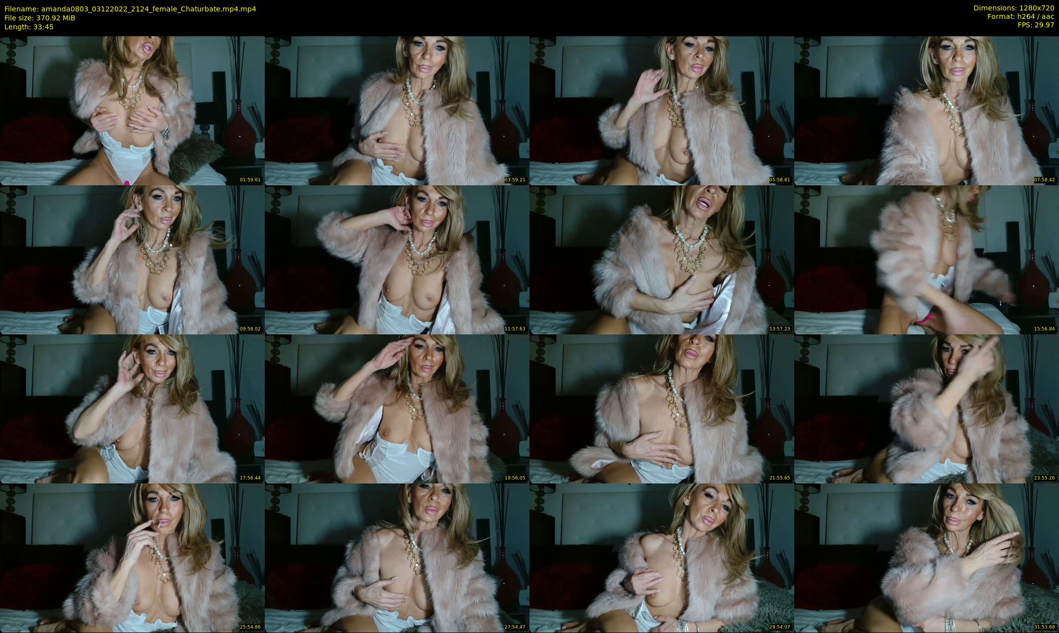 amanda0803 — 34 minute Chaturbate female cam show recording, 720p, Dec 3, 2022