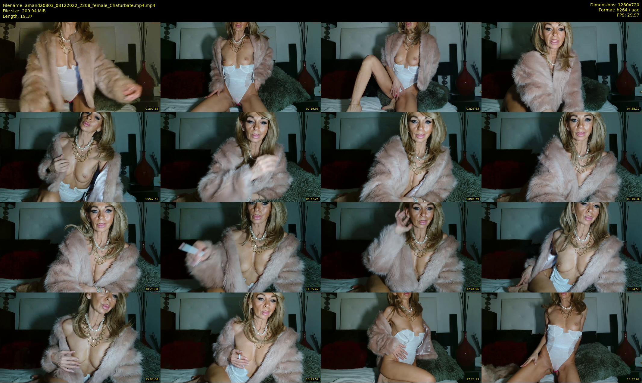 amanda0803 — 20 minute Chaturbate female cam show recording, 720p, Dec 3, 2022