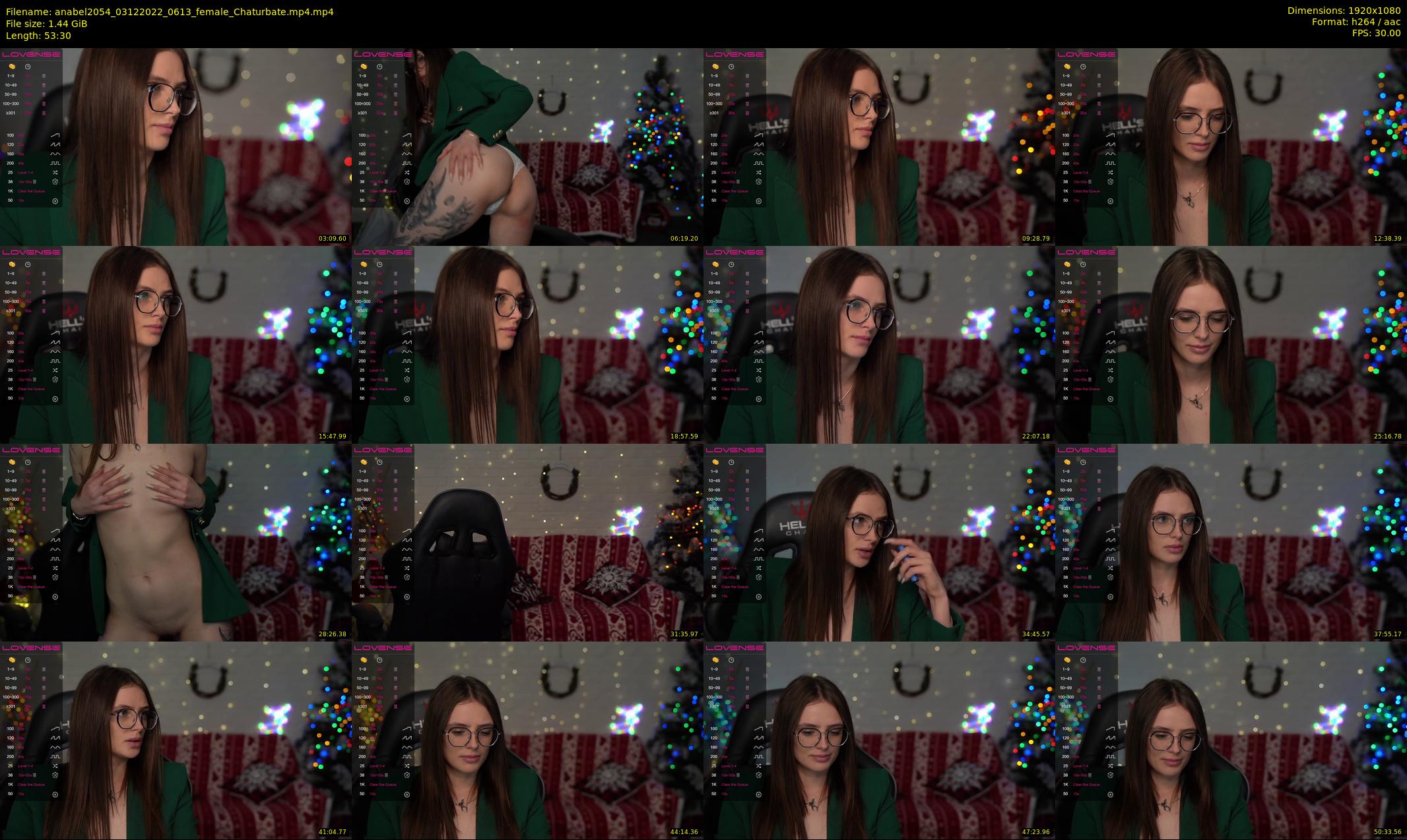 anabel2054 — 54 minute Chaturbate female cam show recording, 1080p, Dec 3, 2022