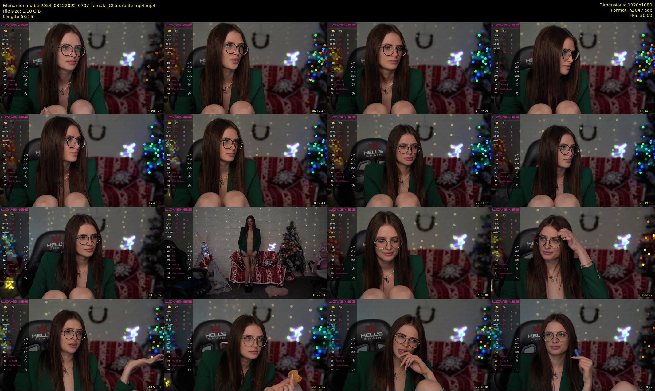 anabel2054 — 54 minute Chaturbate female cam show recording, 1080p, Dec 3, 2022