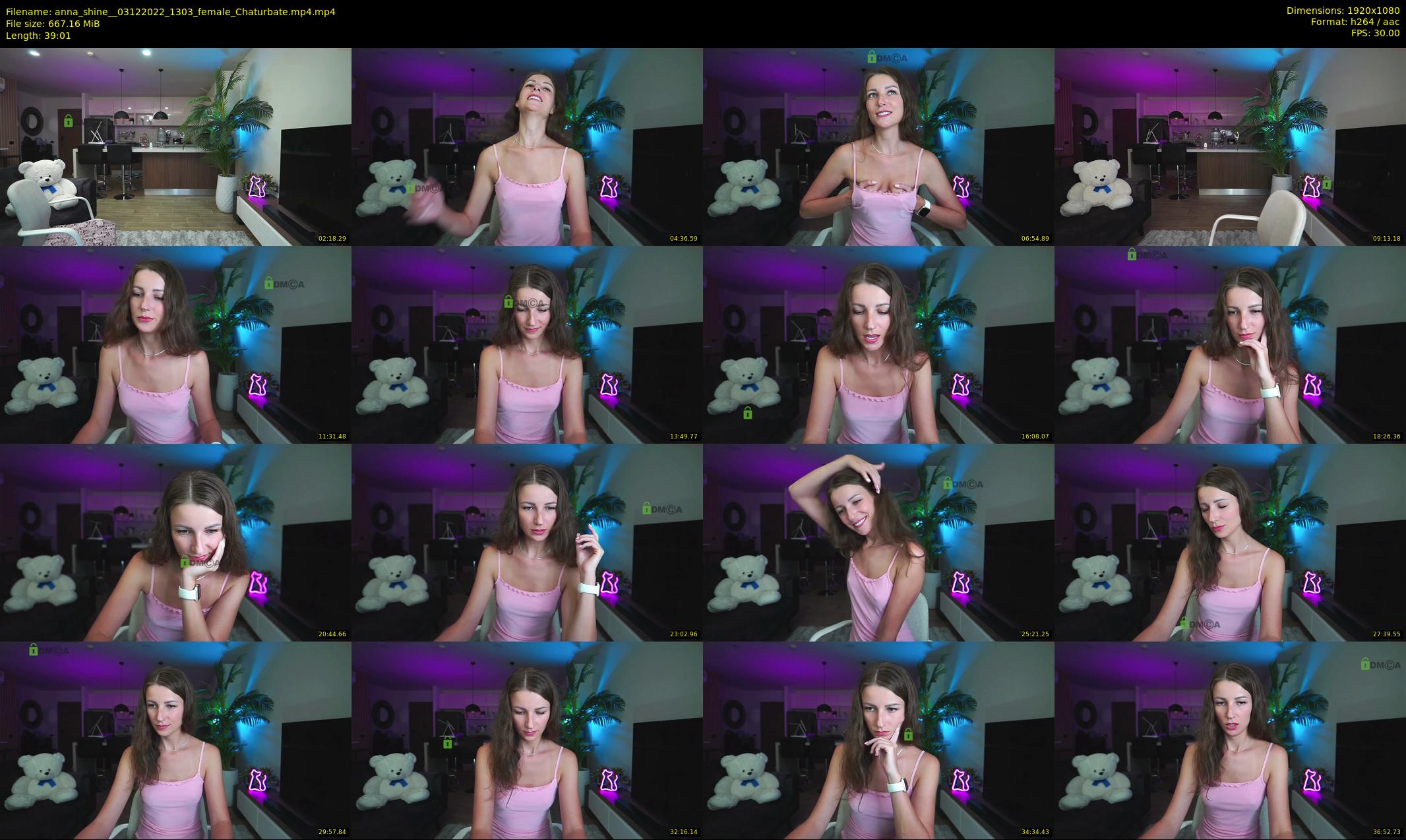 anna_shine_ — 40 minute Chaturbate female cam show recording, 1080p, Dec 3, 2022