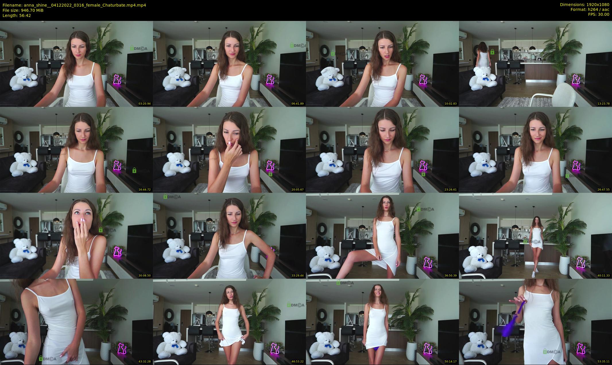 anna_shine_ — 57 minute Chaturbate female cam show recording, 1080p, Dec 4, 2022