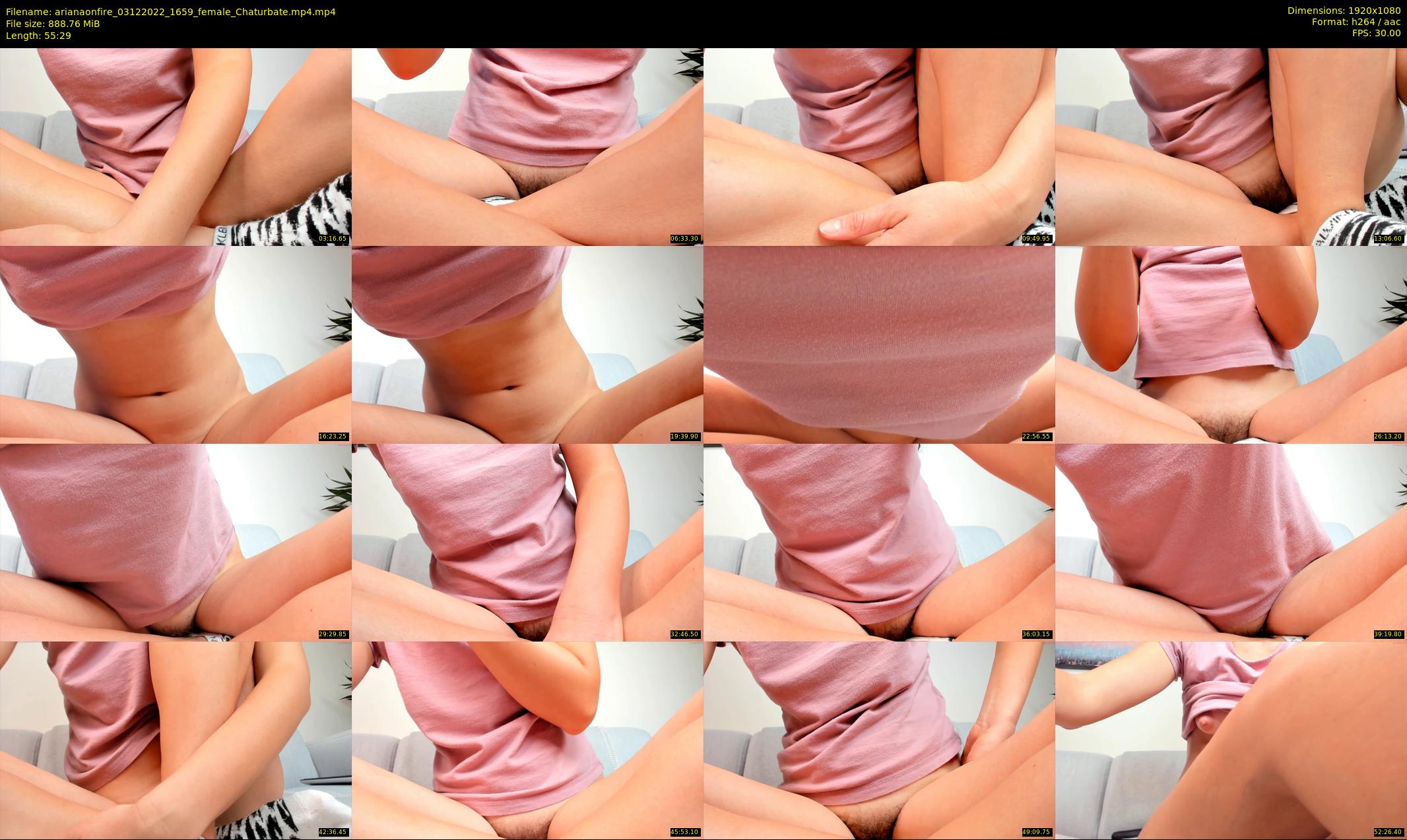 arianaonfire — 56 minute Chaturbate couple cam show recording, 1080p, Dec 3, 2022