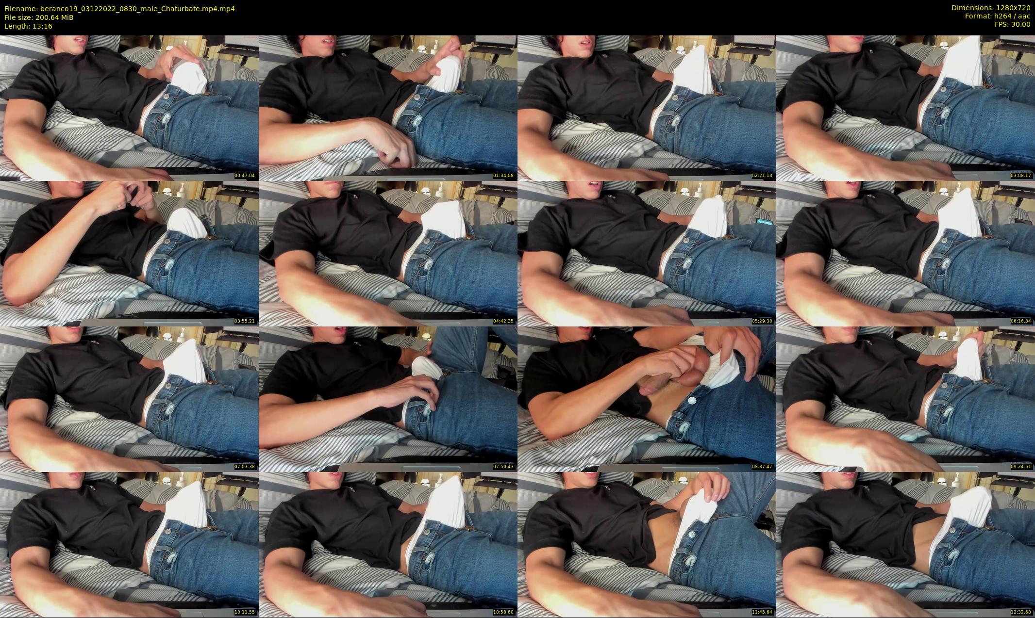 beranco19 — 14 minute Chaturbate male cam show recording, 720p, Dec 3, 2022