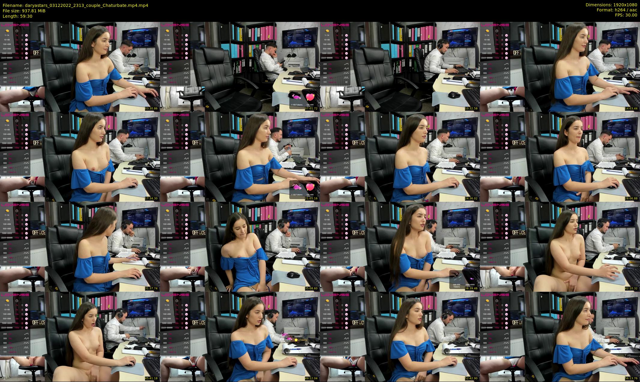 daryastars — 60 minute Chaturbate couple cam show recording, 1080p, Dec 3, 2022