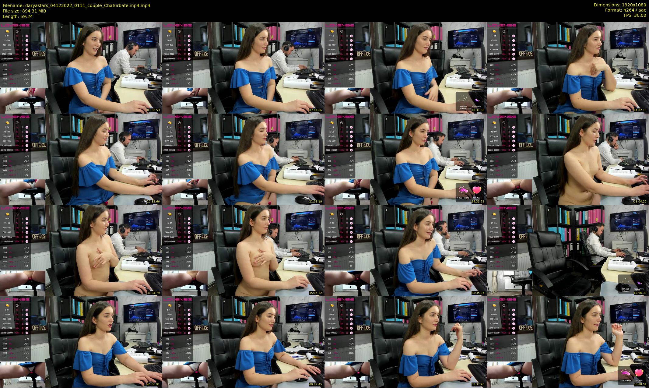 daryastars — 60 minute Chaturbate couple cam show recording, 1080p, Dec 4, 2022