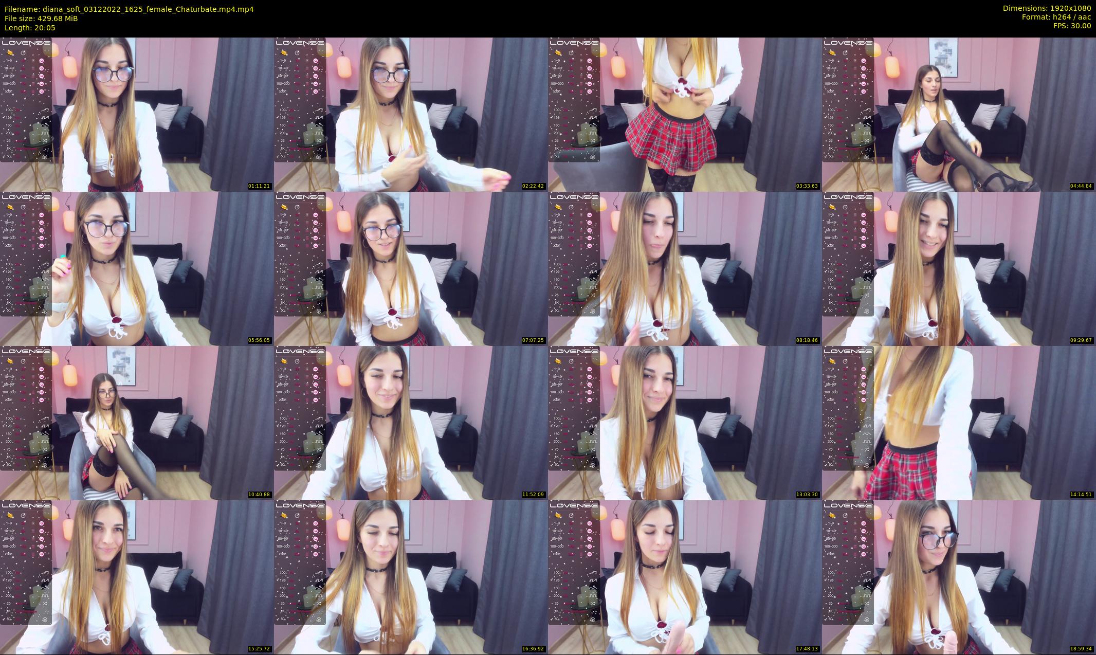 diana_soft — 21 minute Chaturbate female cam show recording, 1080p, Dec 3, 2022