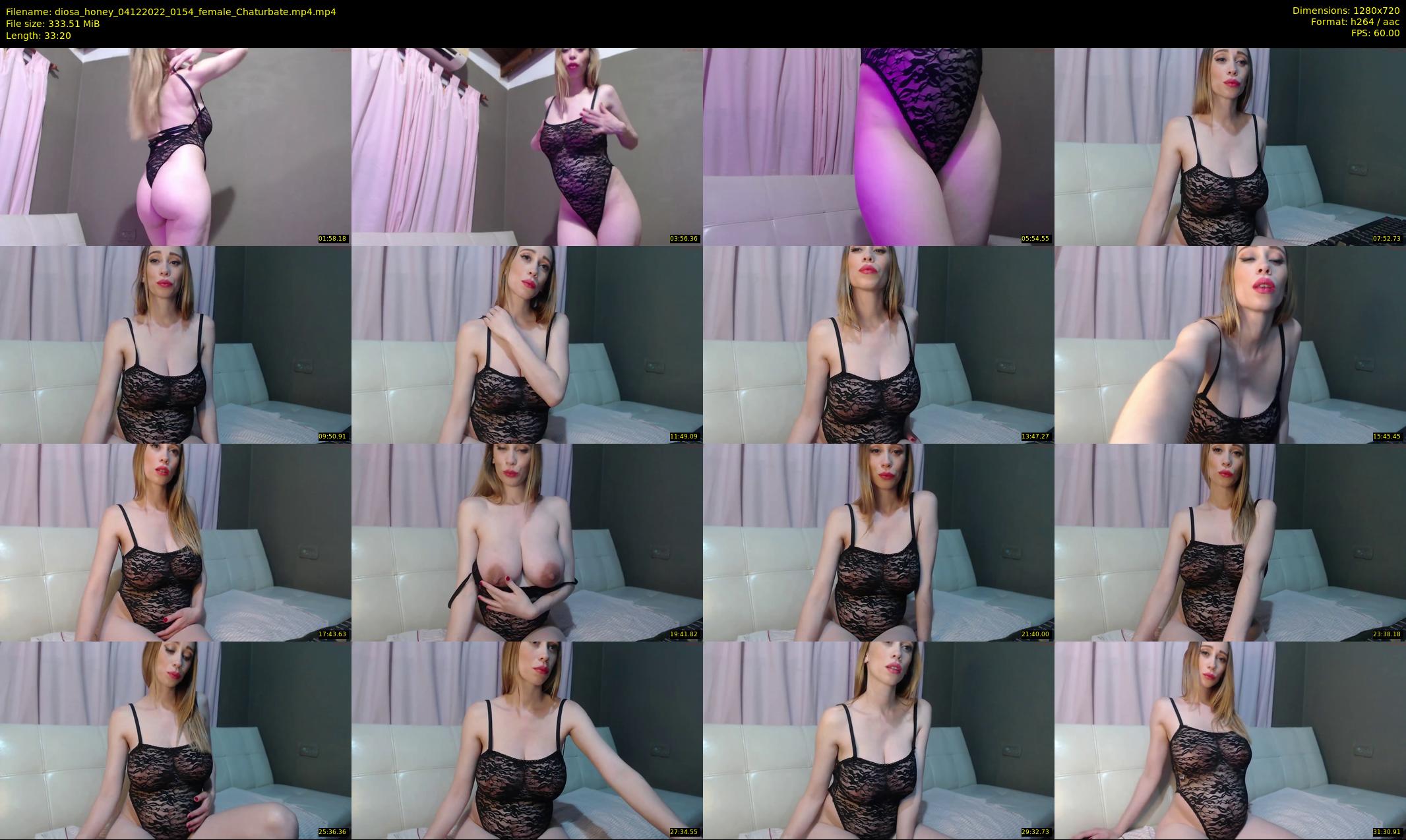 diosa_honey — 34 minute Chaturbate female cam show recording, 720p, Dec 4, 2022