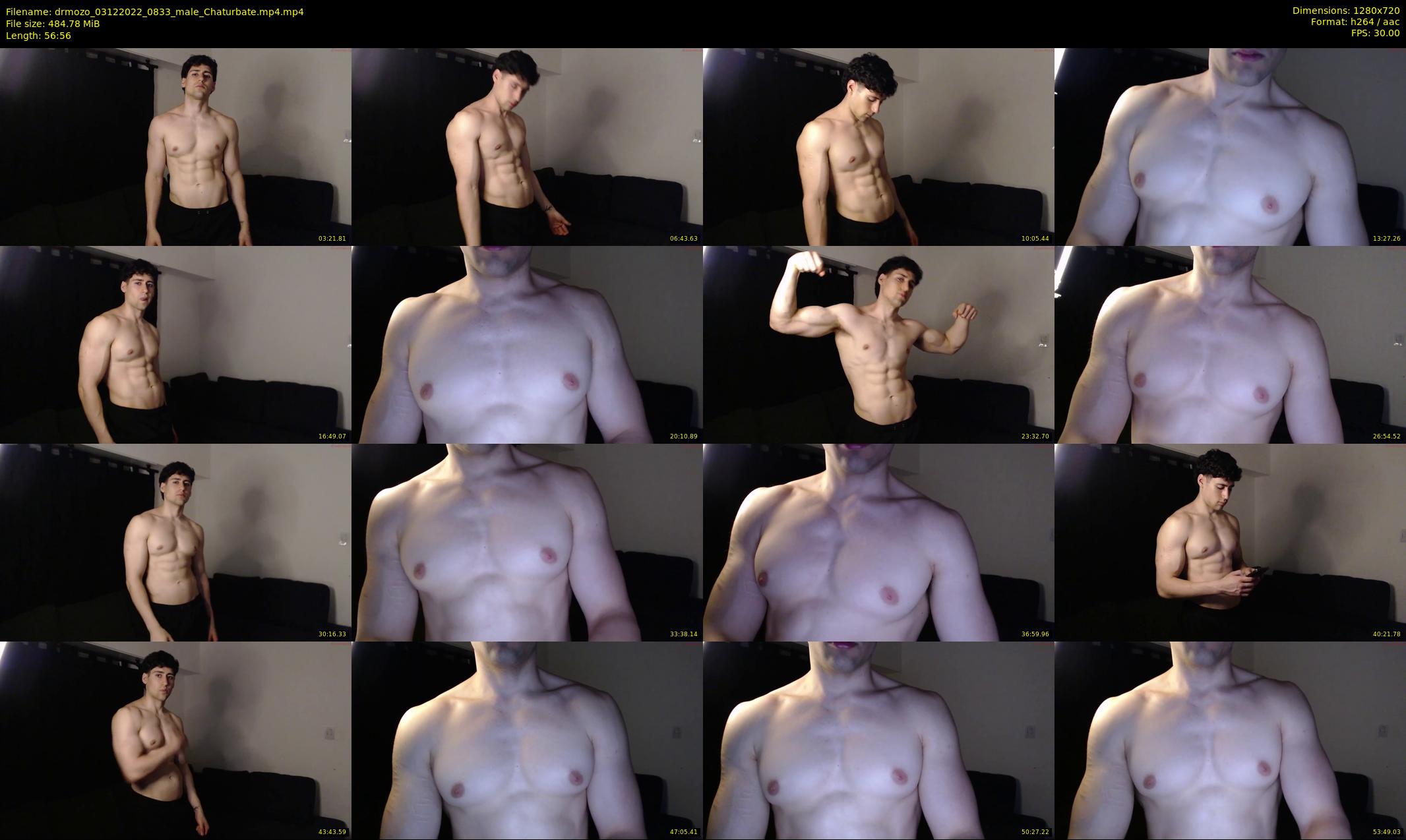 drmozo — 57 minute Chaturbate male cam show recording, 720p, Dec 3, 2022