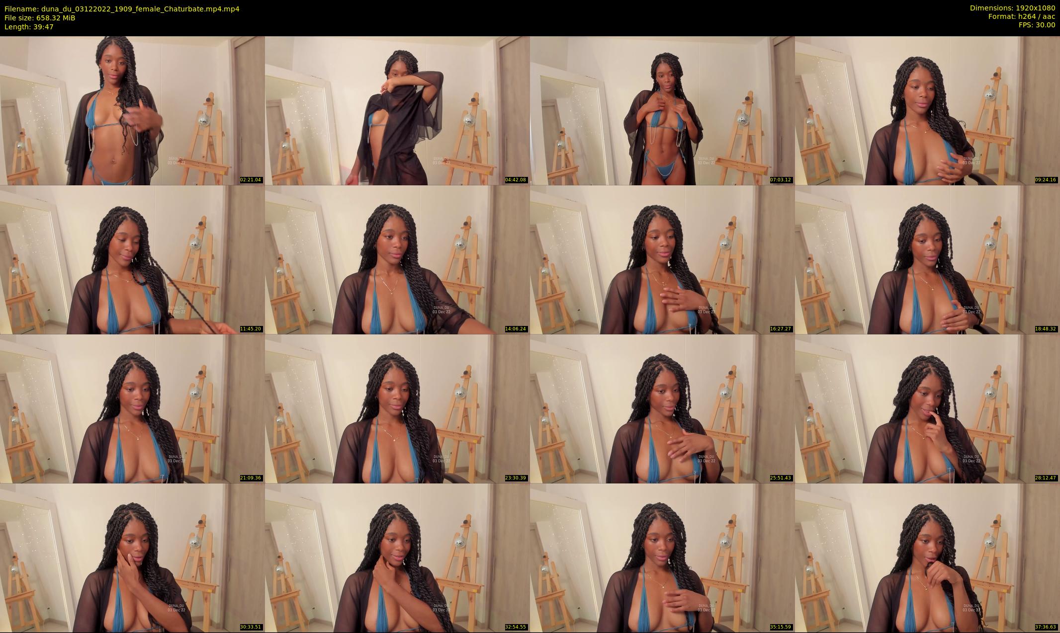 duna_du — 40 minute Chaturbate female cam show recording, 1080p, Dec 3, 2022