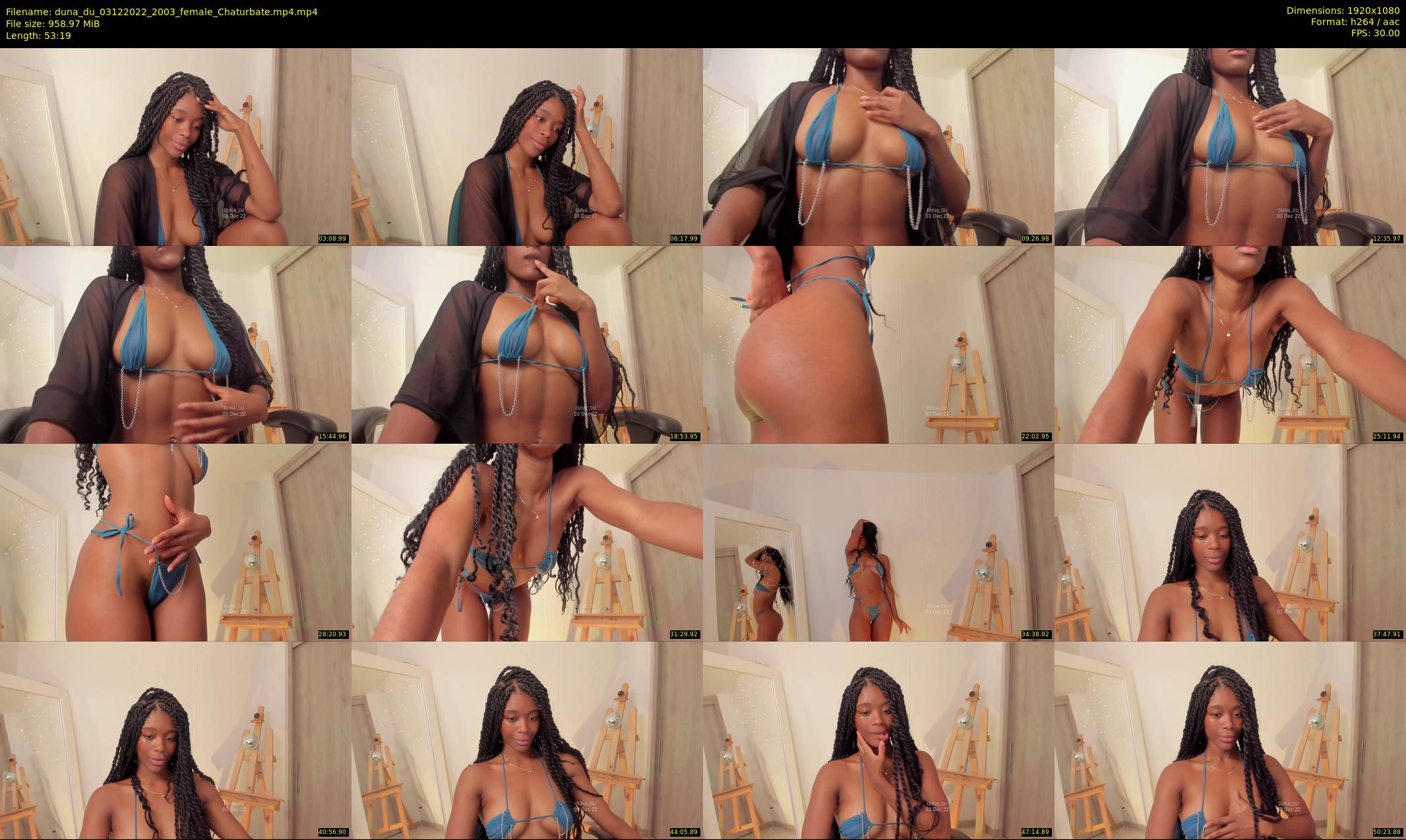 duna_du — 54 minute Chaturbate female cam show recording, 1080p, Dec 3, 2022